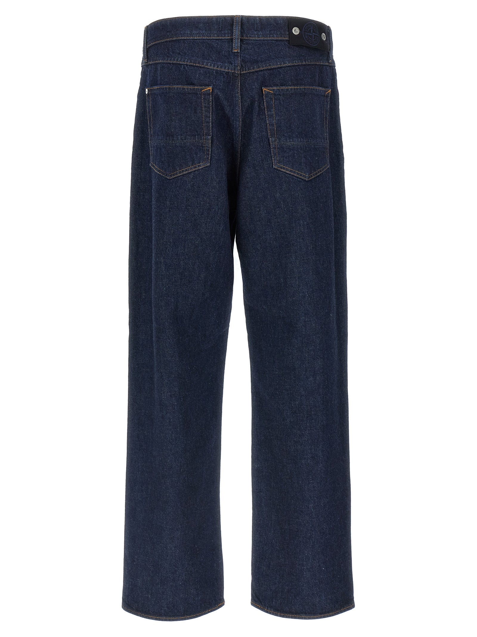 Stone Island Men Indigo Denim Jeans STONE ISLAND