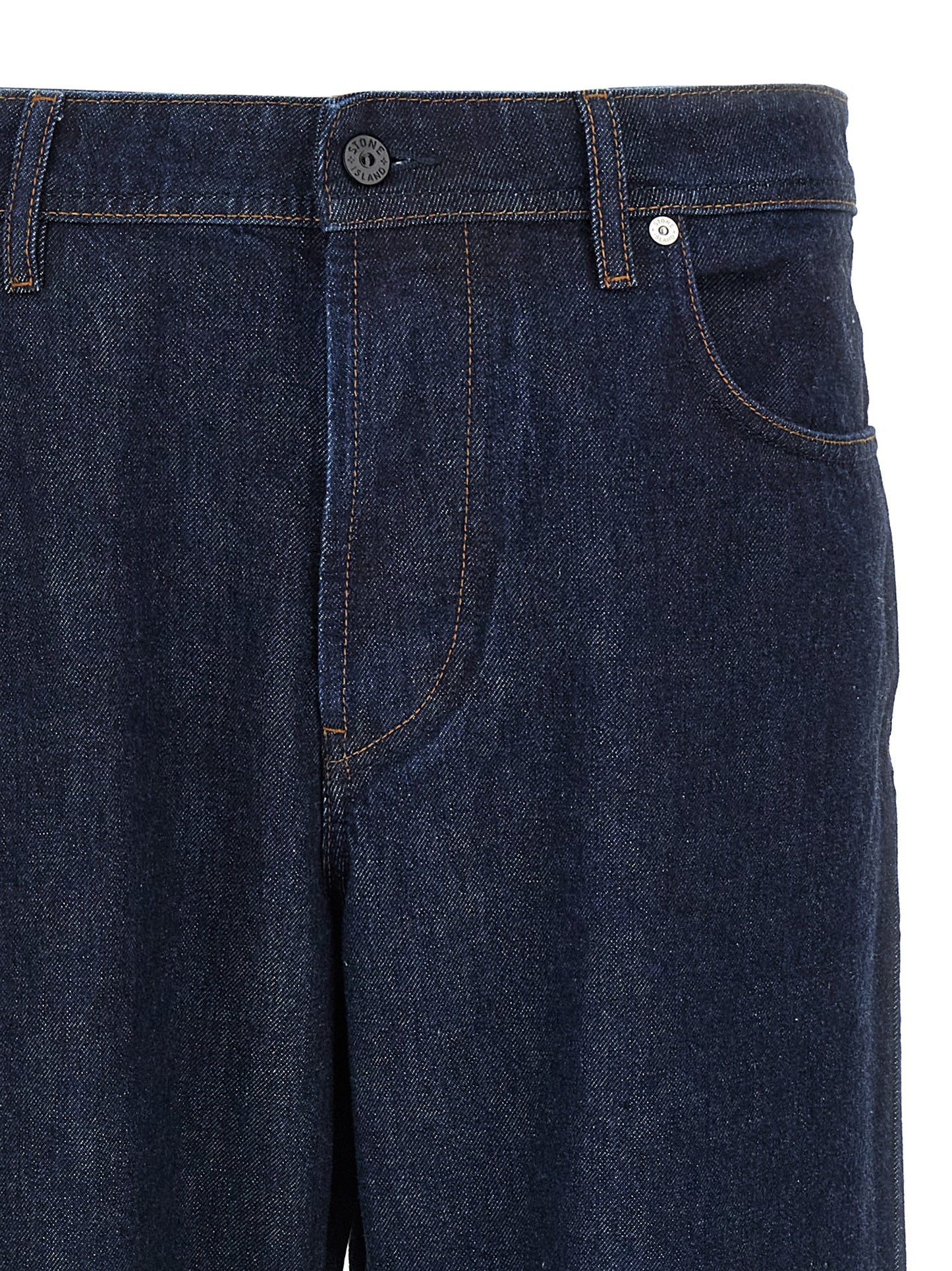 Stone Island Men Indigo Denim Jeans STONE ISLAND