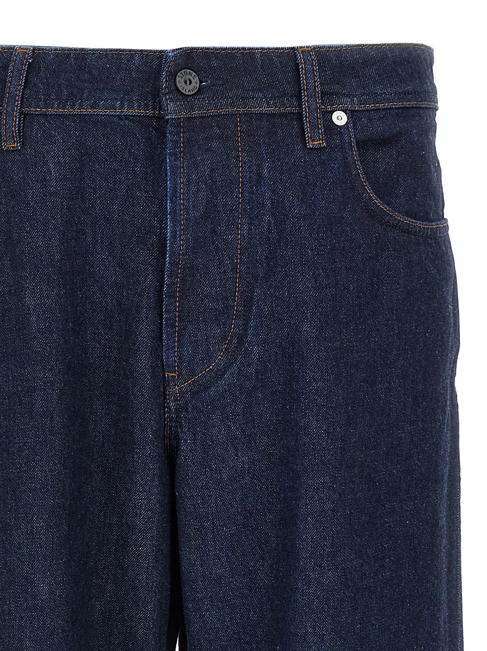 Stone Island Men Indigo Denim Jeans STONE ISLAND