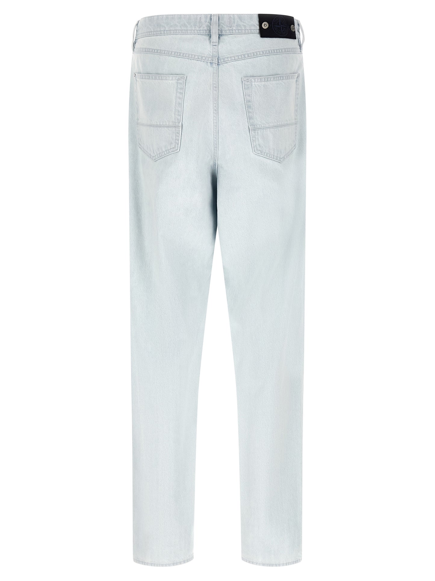 Stone Island Men Indigo Denim Jeans STONE ISLAND