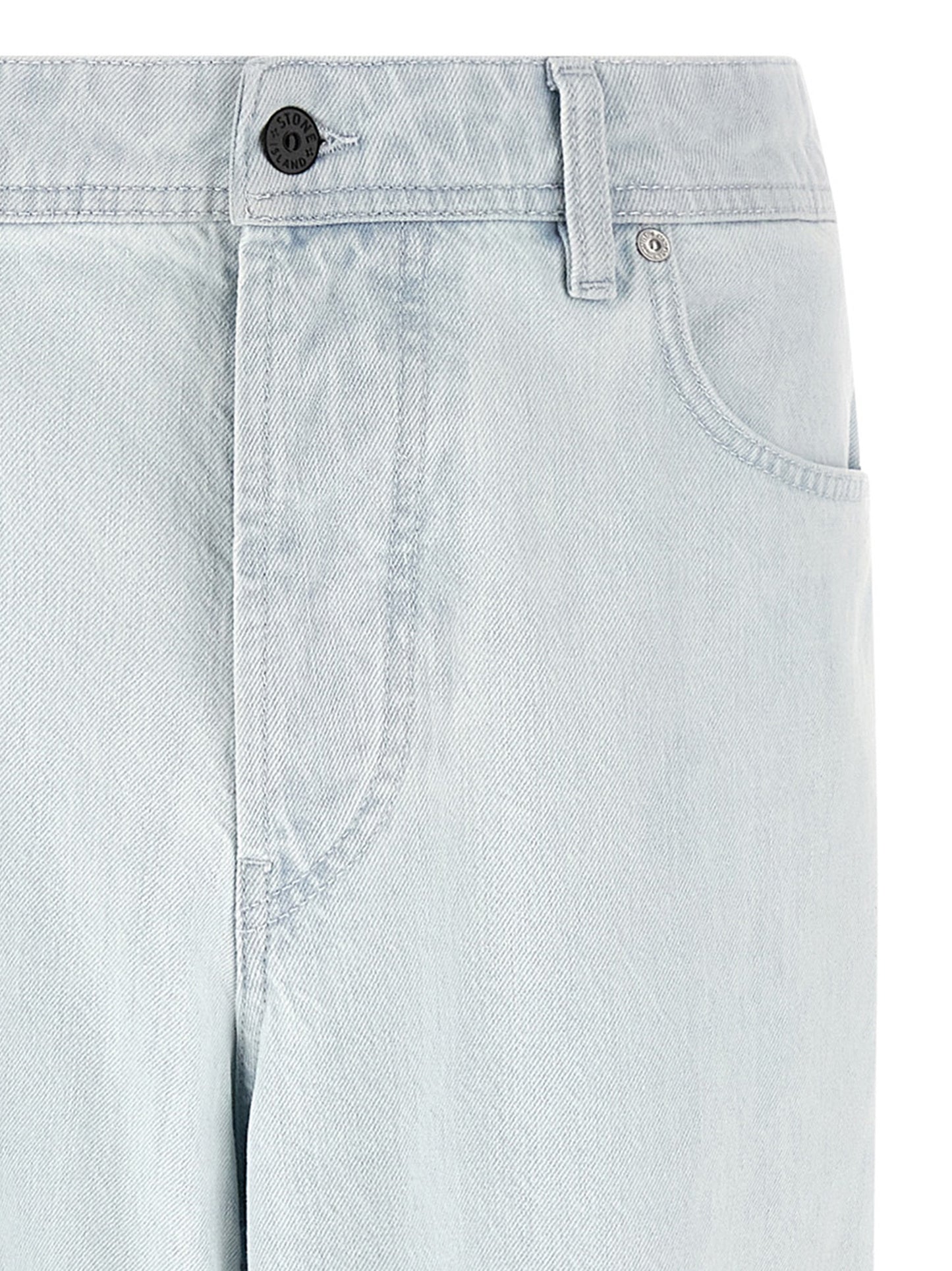 Stone Island Men Indigo Denim Jeans STONE ISLAND