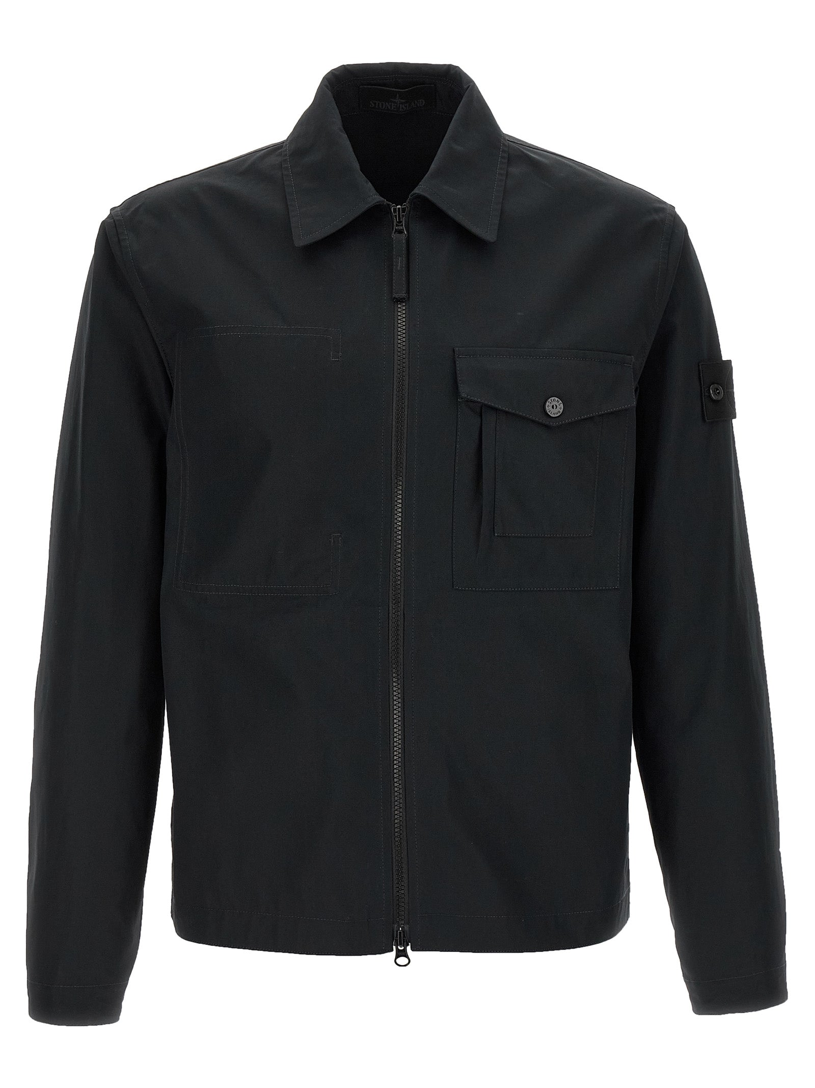 Stone Island Men Cotton Overshirt STONE ISLAND
