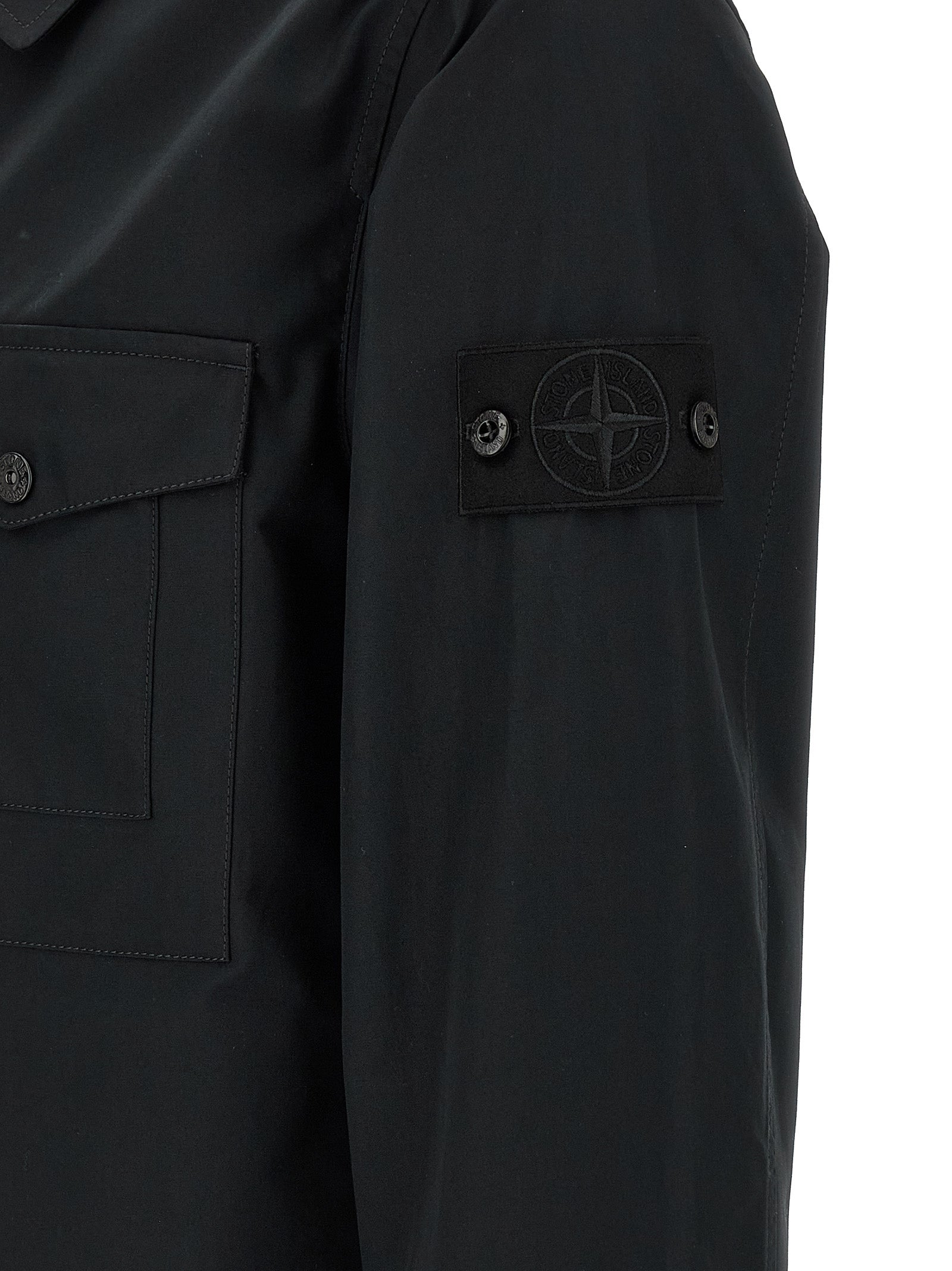 Stone Island Men Cotton Overshirt STONE ISLAND