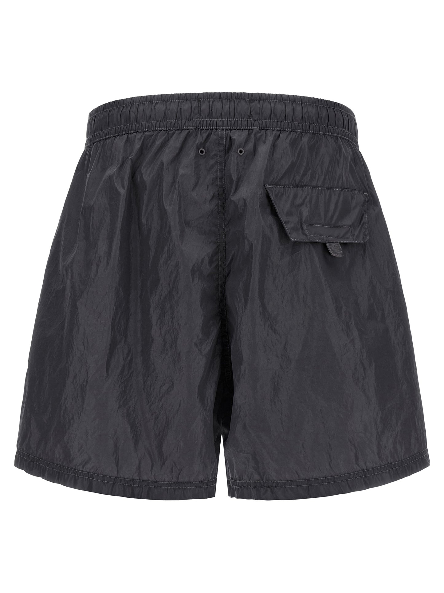 Stone Island Men Logo Print Swim Shorts STONE ISLAND
