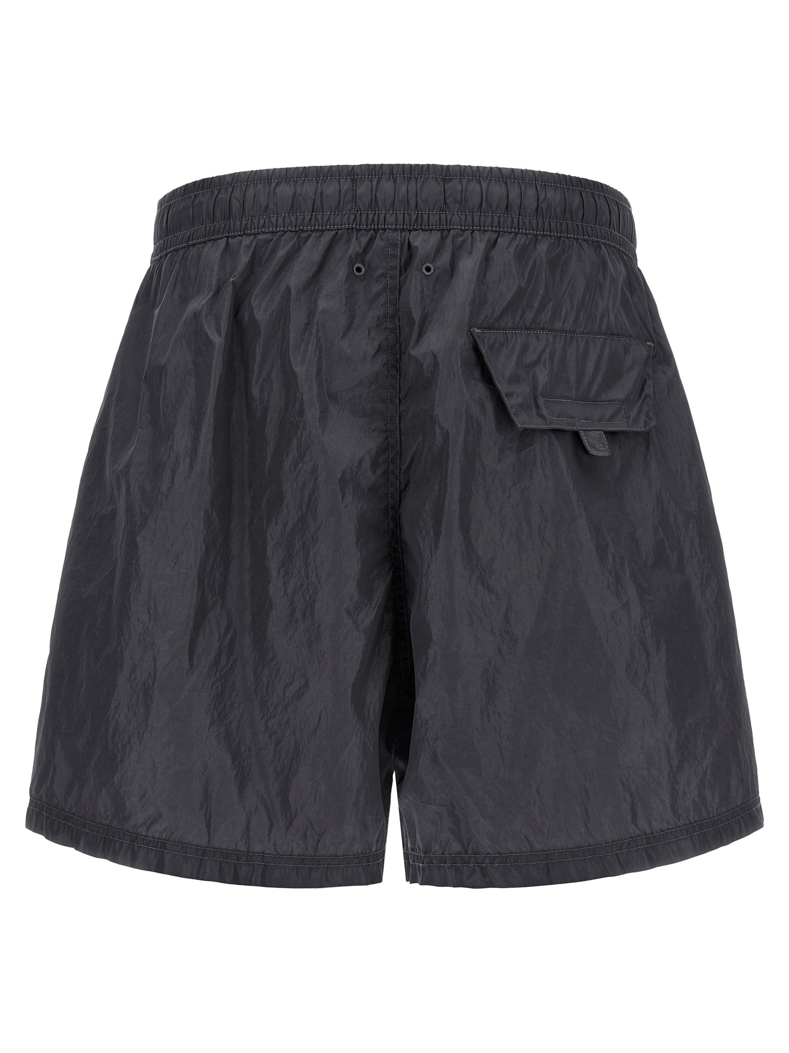 Stone Island Men Logo Print Swim Shorts STONE ISLAND