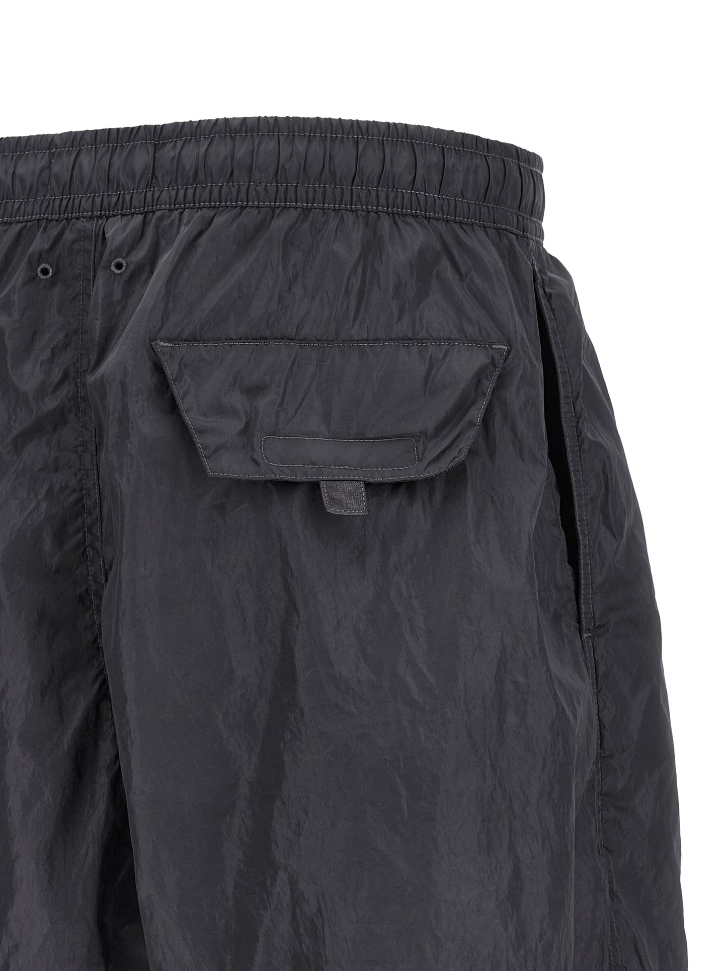 Stone Island Men Logo Print Swim Shorts STONE ISLAND