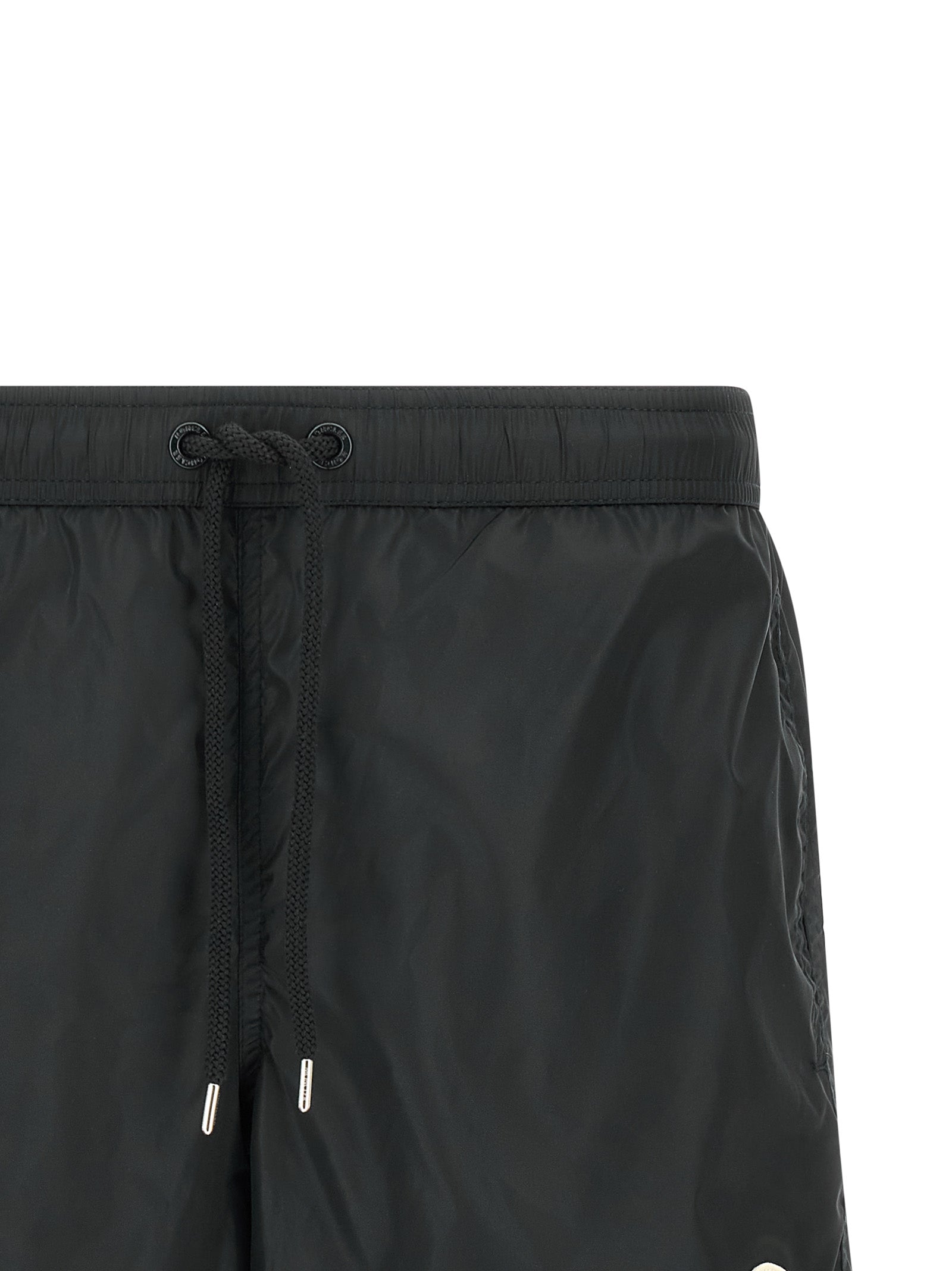 Moncler Men Logo Patch Swim Shorts MONCLER