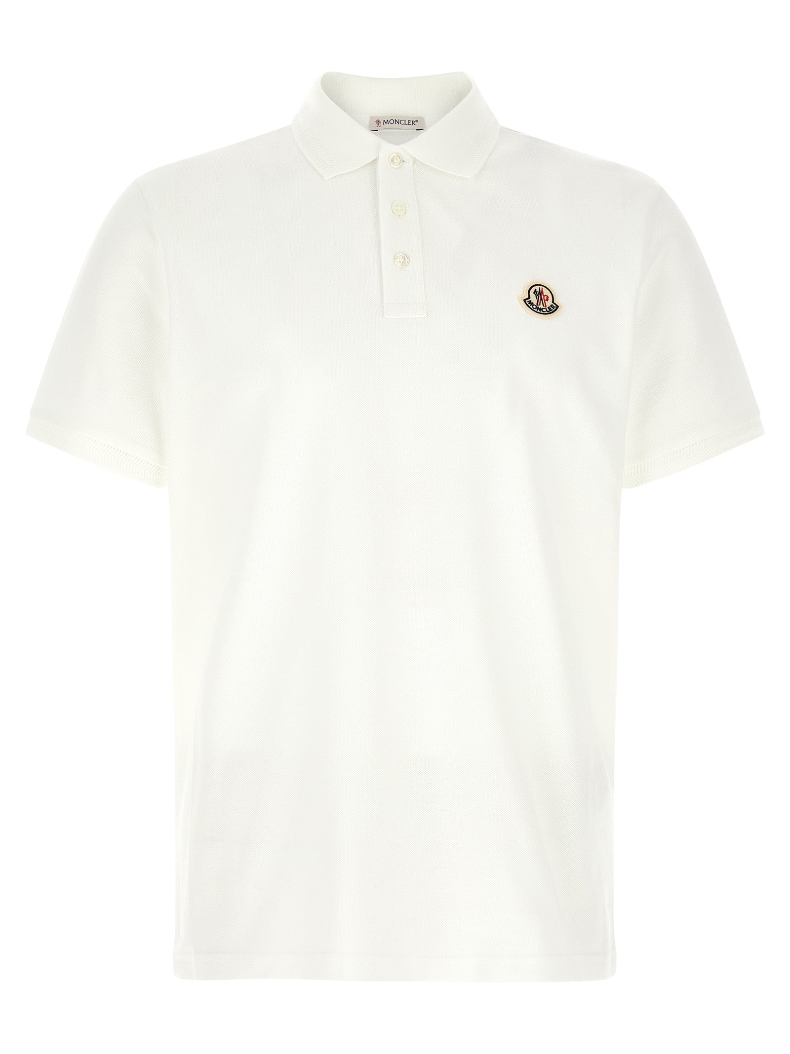 Moncler Men Logo Patch Polo Shirt MONCLER