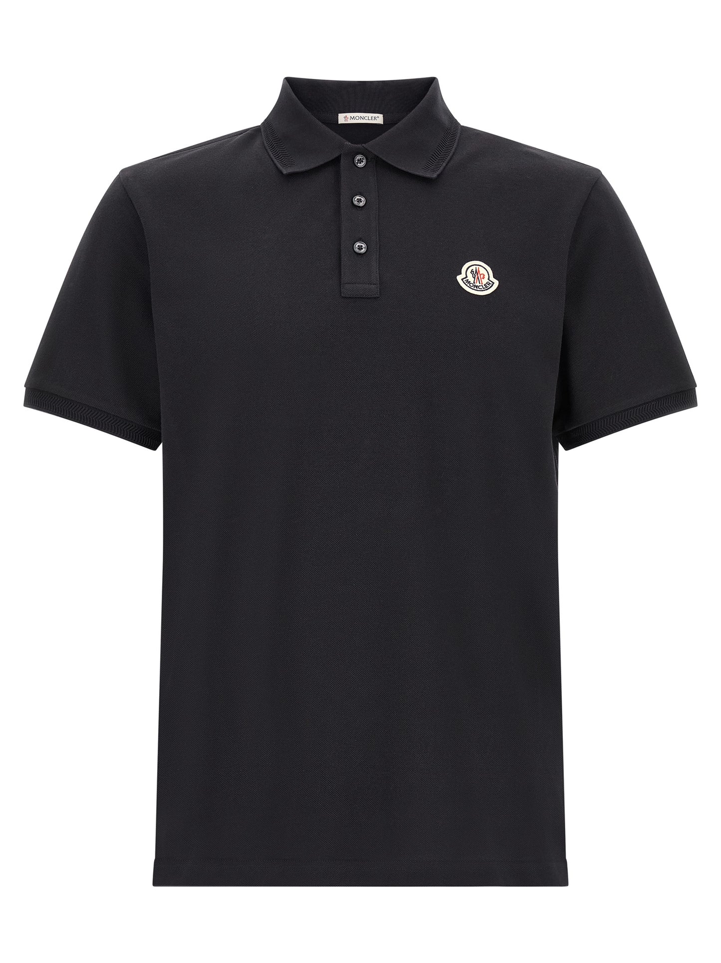 Moncler Men Logo Patch Polo Shirt MONCLER