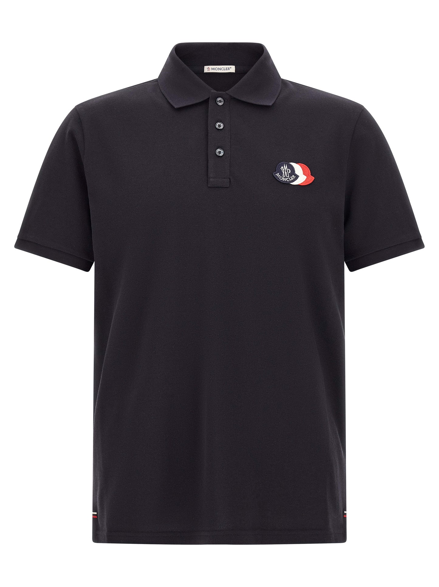 Moncler Men Triple Logo Polo Shirt MONCLER