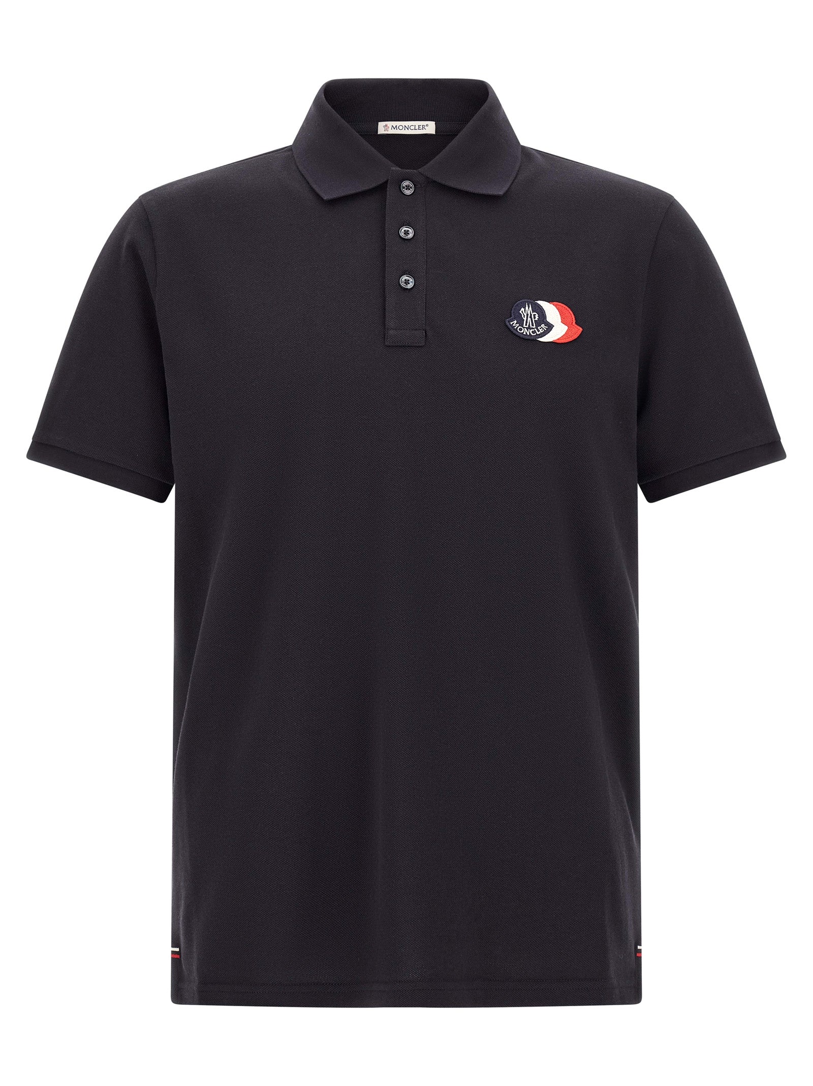 Moncler Men Triple Logo Polo Shirt MONCLER