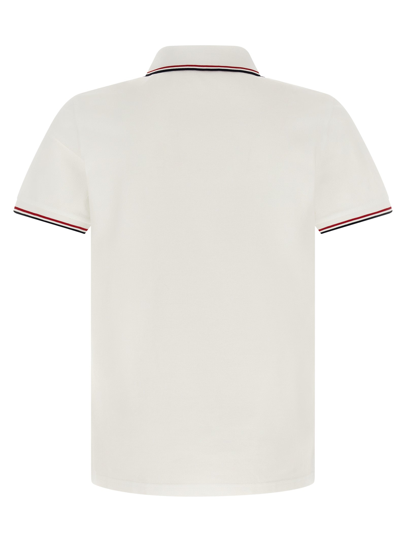Moncler Men Tricolor Trim Polo Shirt MONCLER