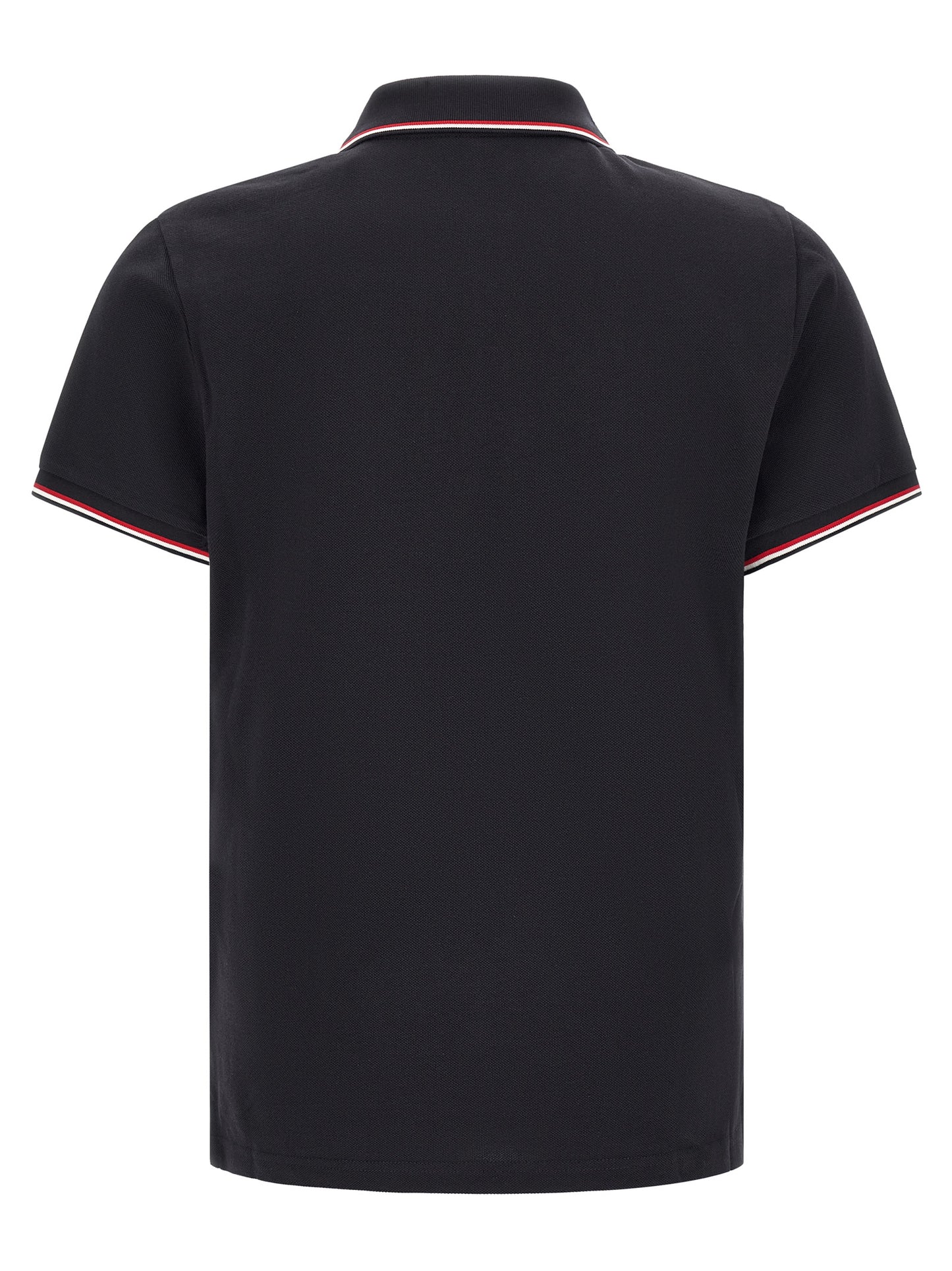 Moncler Men Tricolor Trim Polo Shirt MONCLER