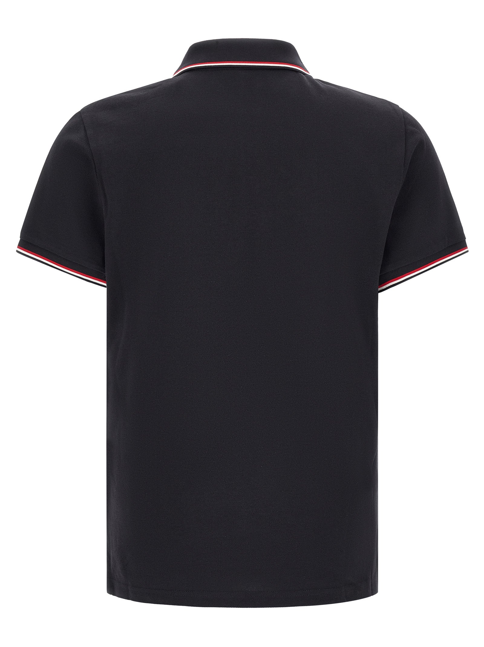 Moncler Men Tricolor Trim Polo Shirt MONCLER