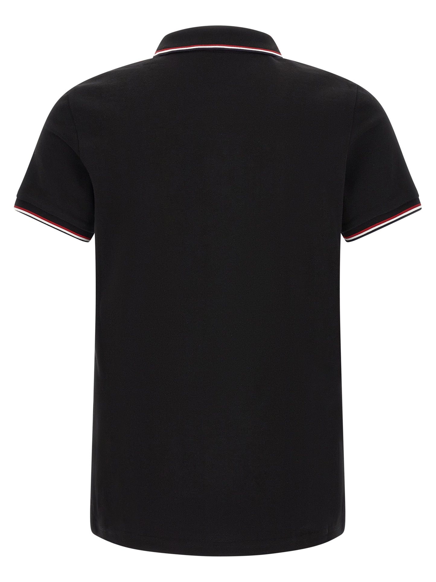 Moncler Men Tricolor Trim Polo Shirt MONCLER