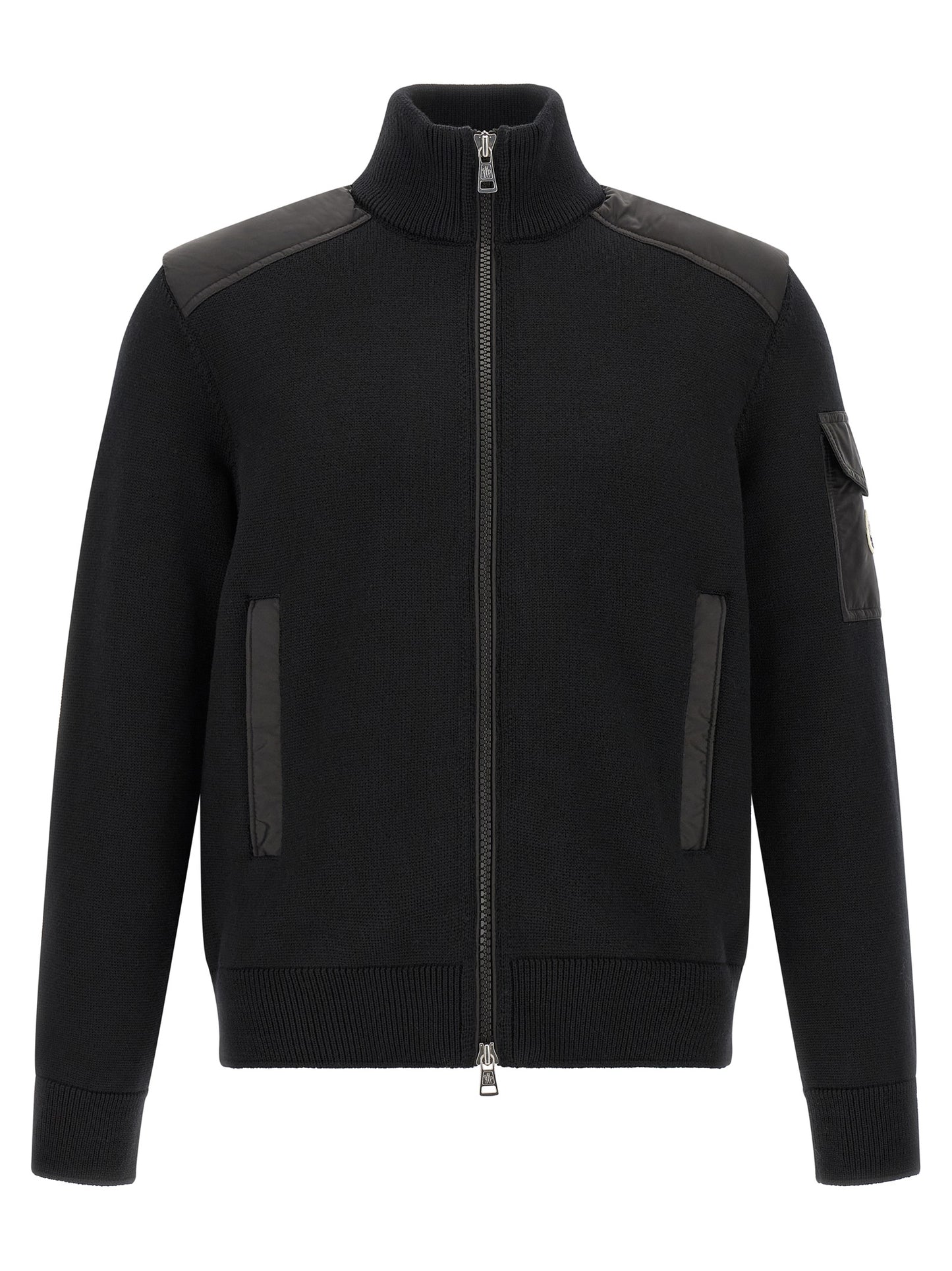 Moncler Men The Moncler 'Padded Wool Zip-Up' Cardigan MONCLER