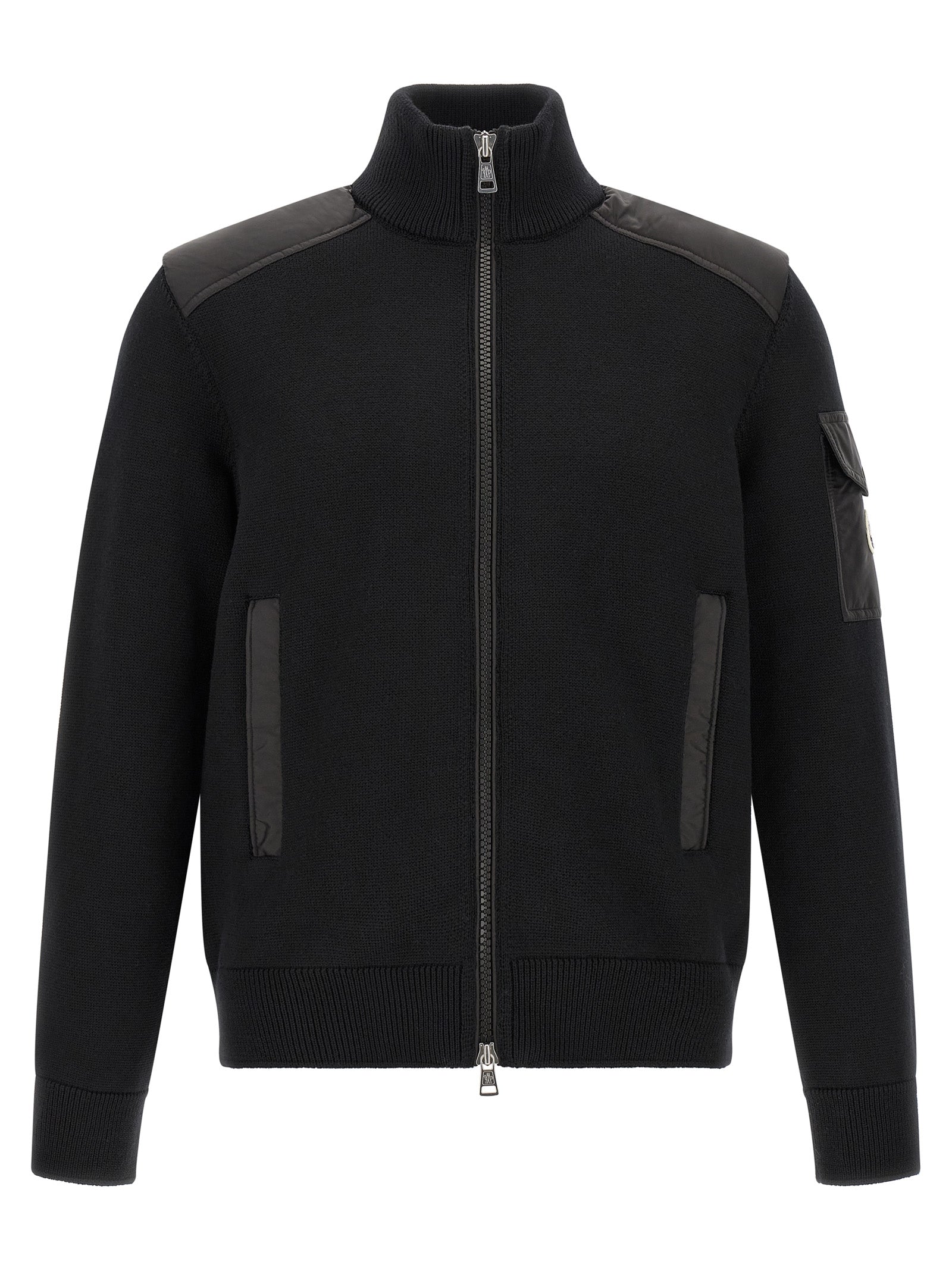 Moncler Men The Moncler 'Padded Wool Zip-Up' Cardigan MONCLER