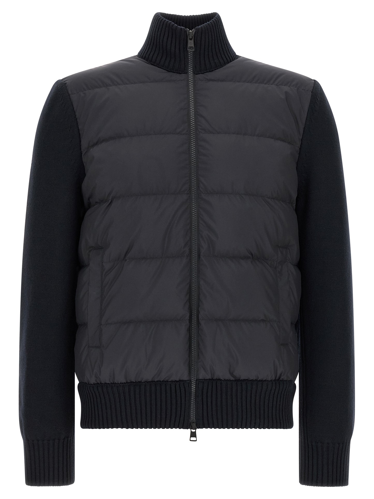 Moncler Men Two-Material Cardigan MONCLER