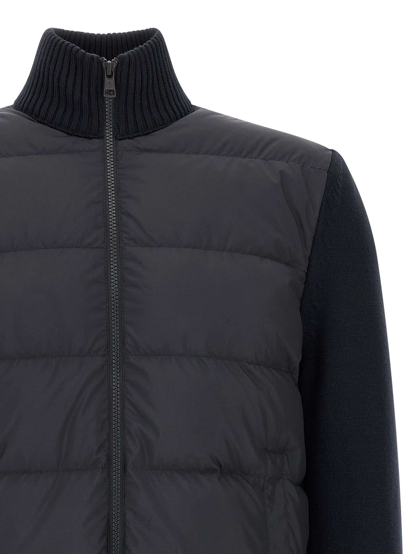 Moncler Men Two-Material Cardigan MONCLER