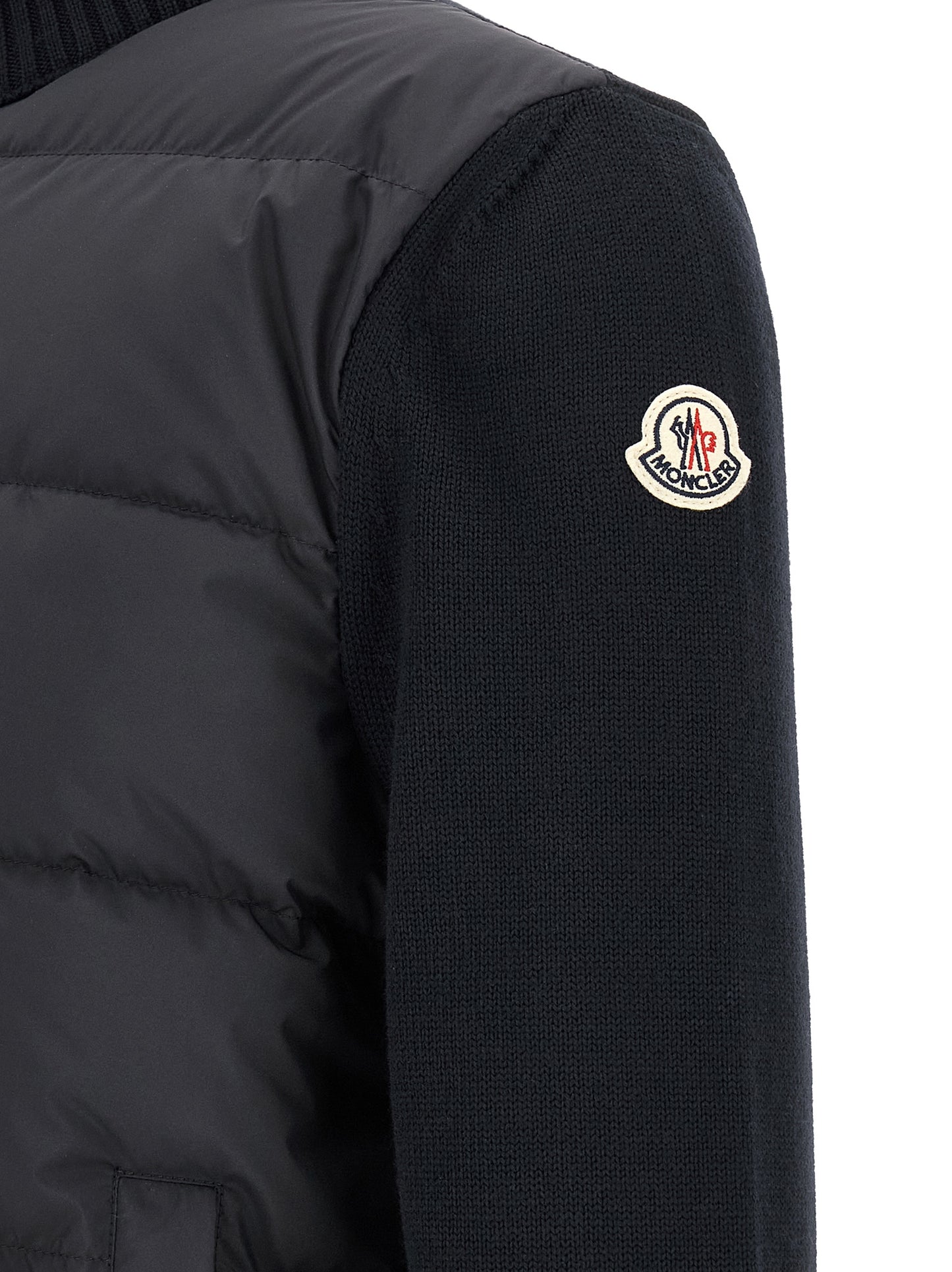 Moncler Men Two-Material Cardigan MONCLER