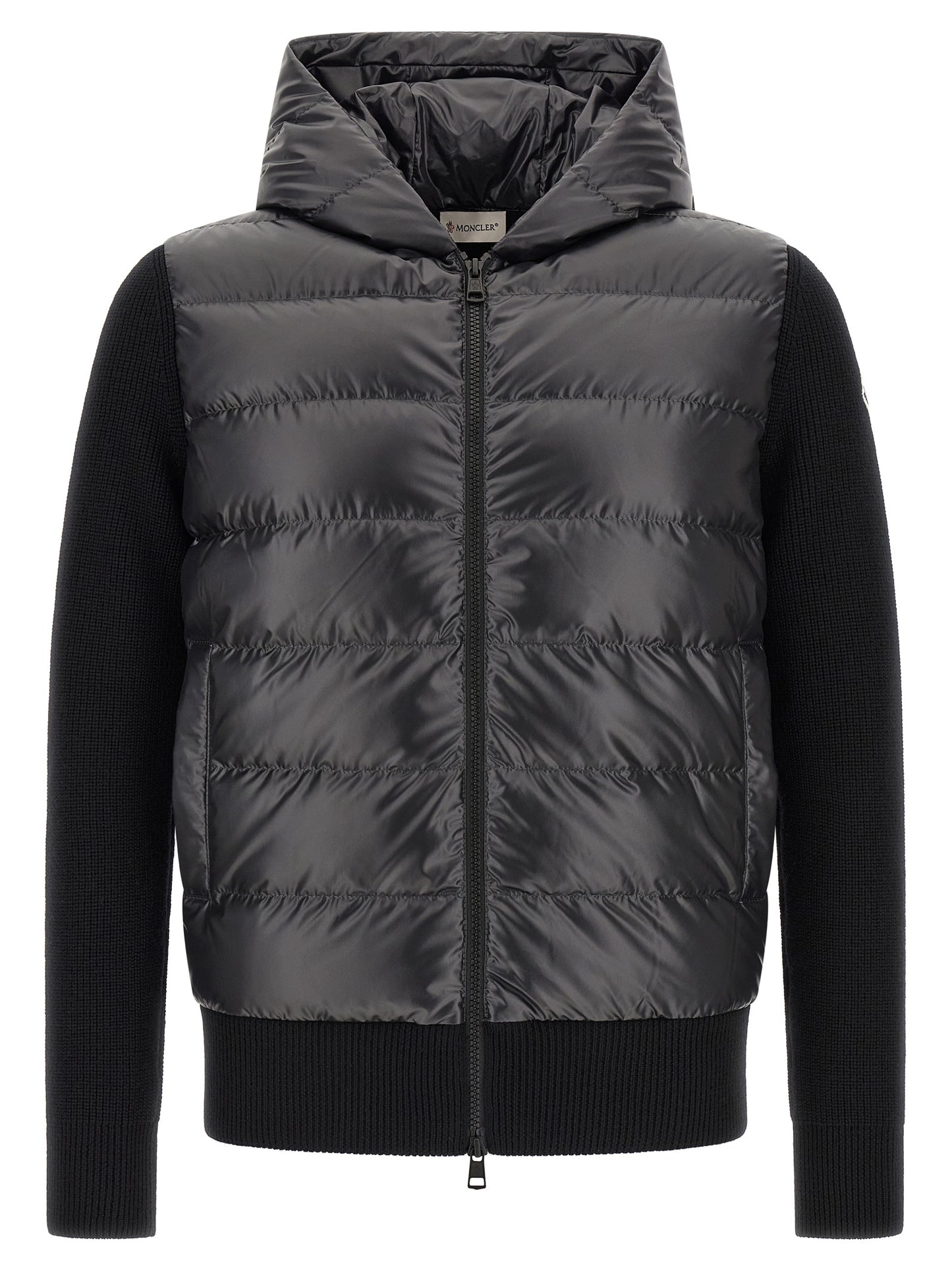 Moncler Men Padded Cardigan With Hood MONCLER