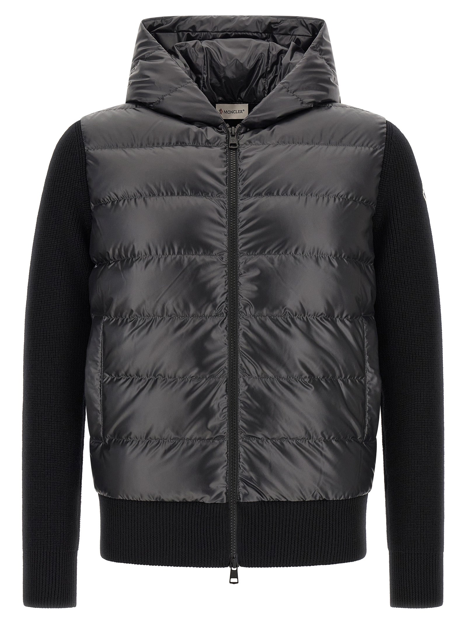 Moncler Men Padded Cardigan With Hood MONCLER