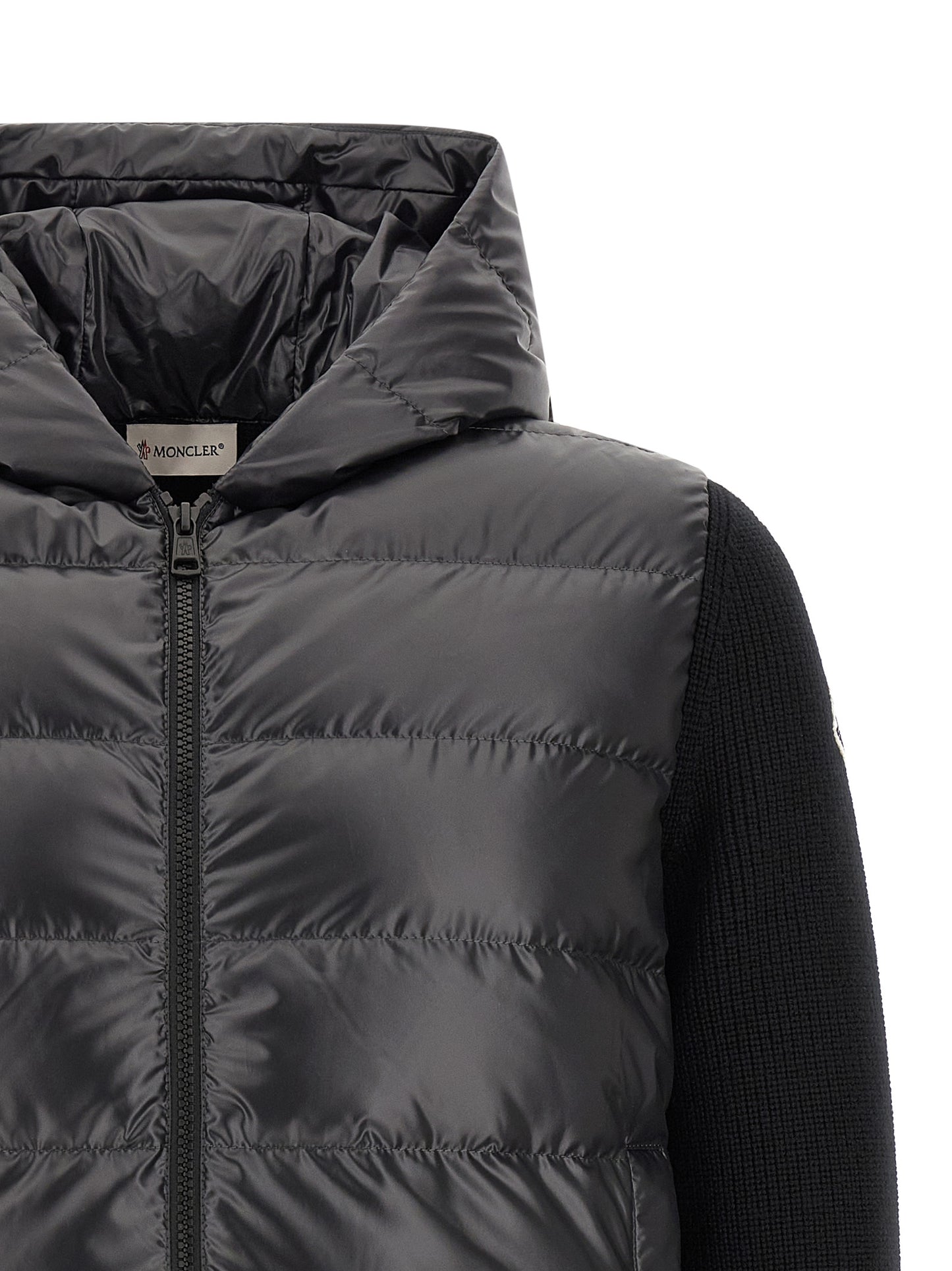 Moncler Men Padded Cardigan With Hood MONCLER