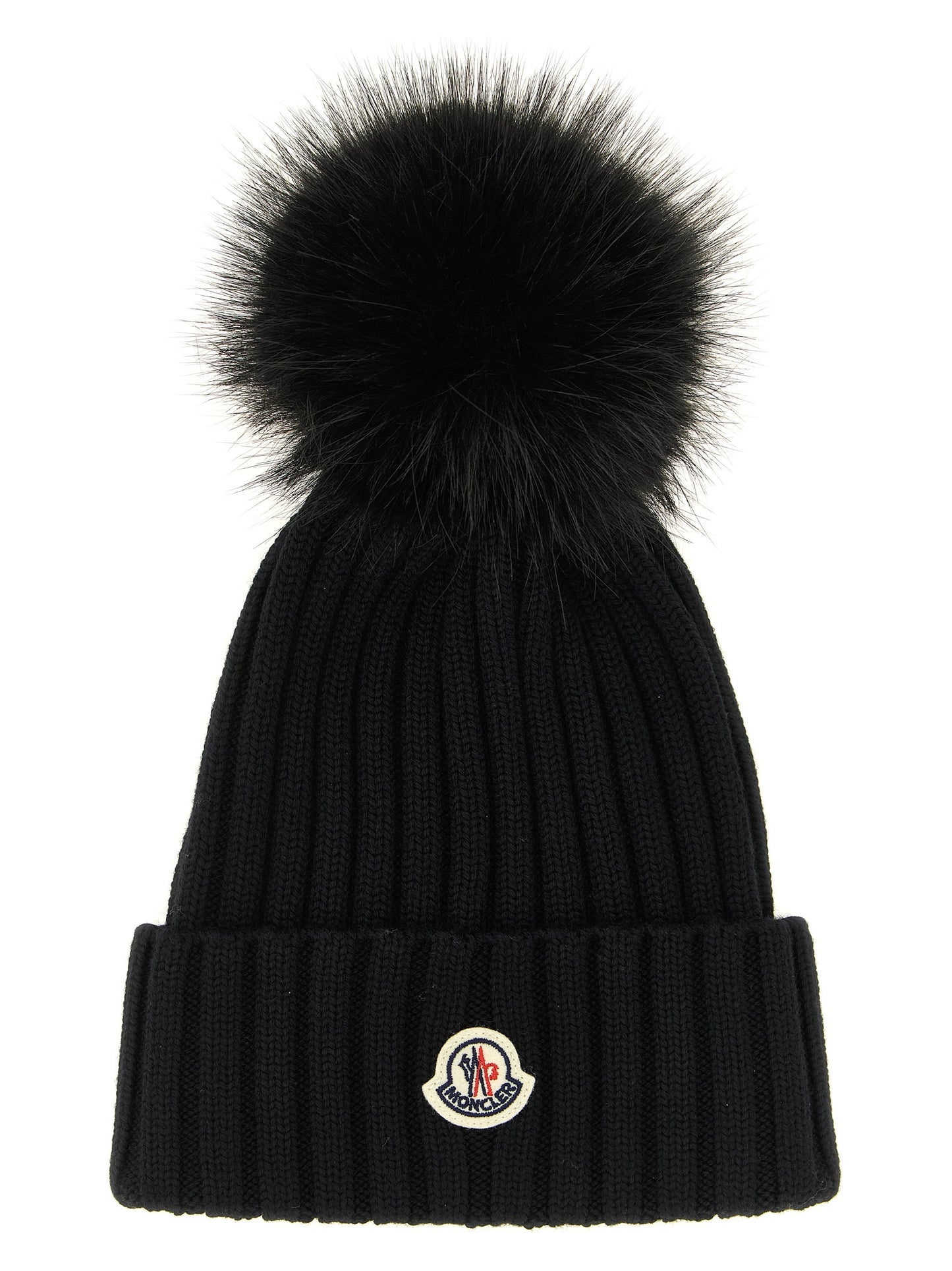 Moncler Women Pompon Wool Beanie MONCLER