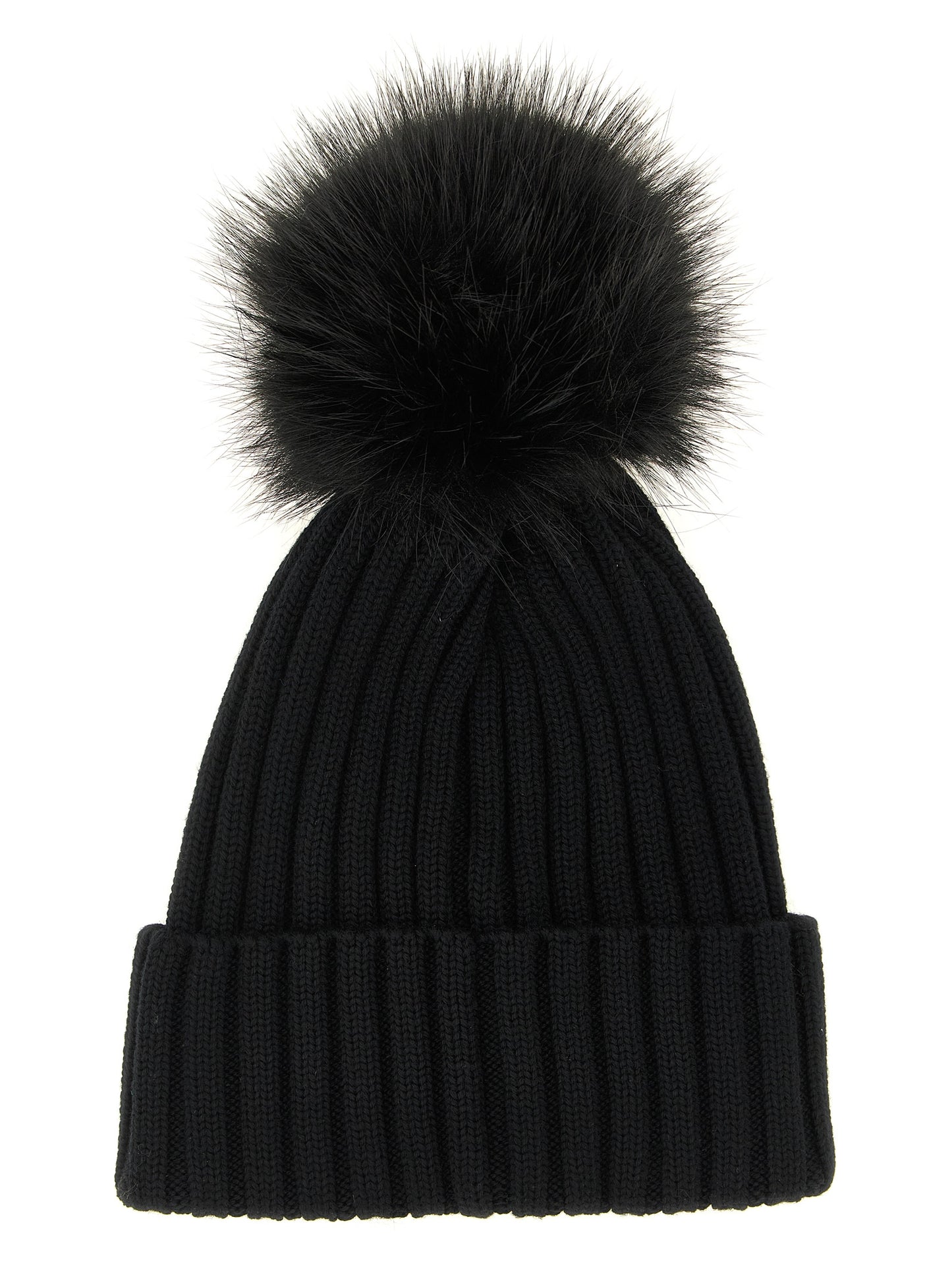 Moncler Women Pompon Wool Beanie MONCLER