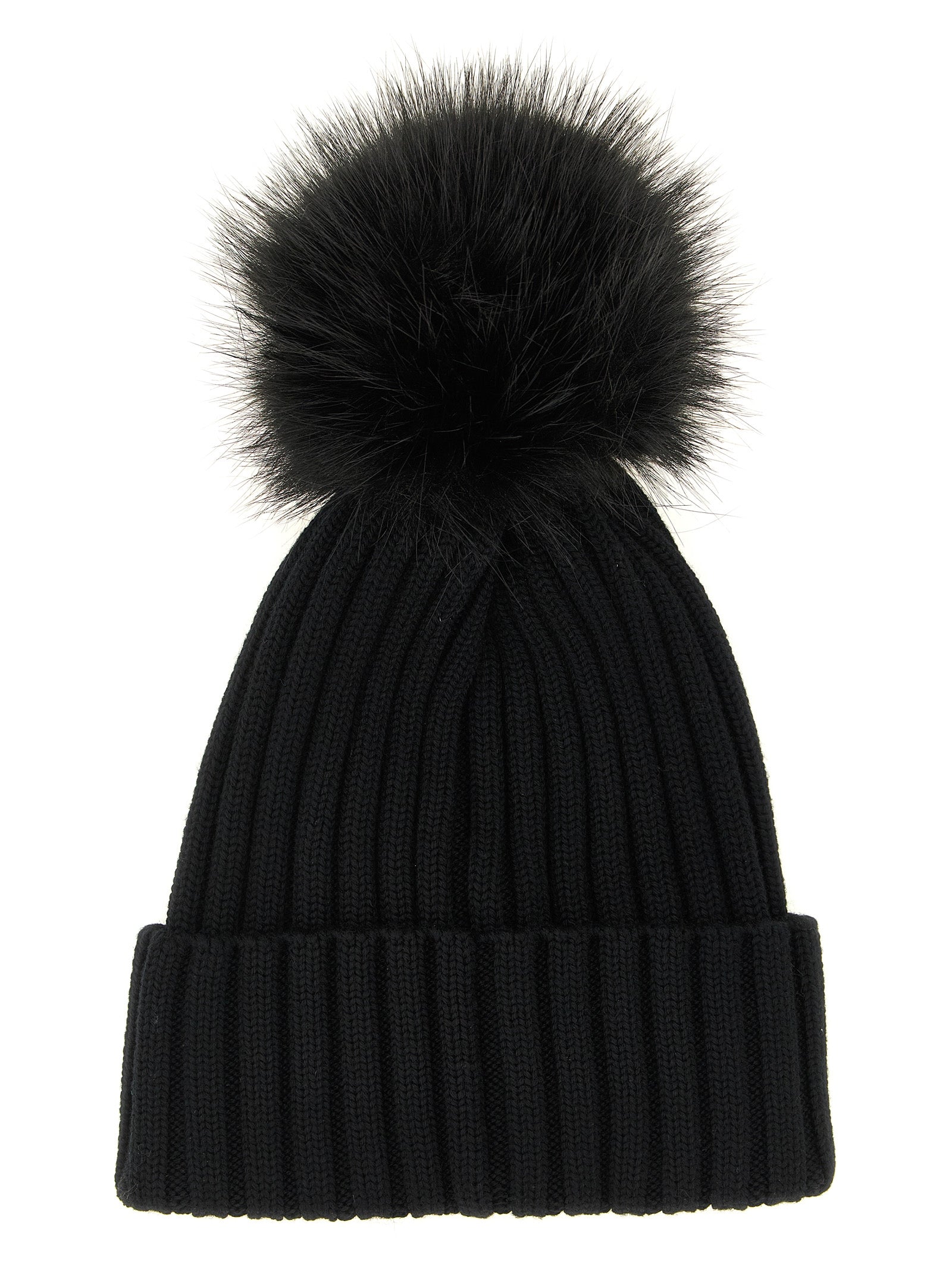 Moncler Women Pompon Wool Beanie MONCLER