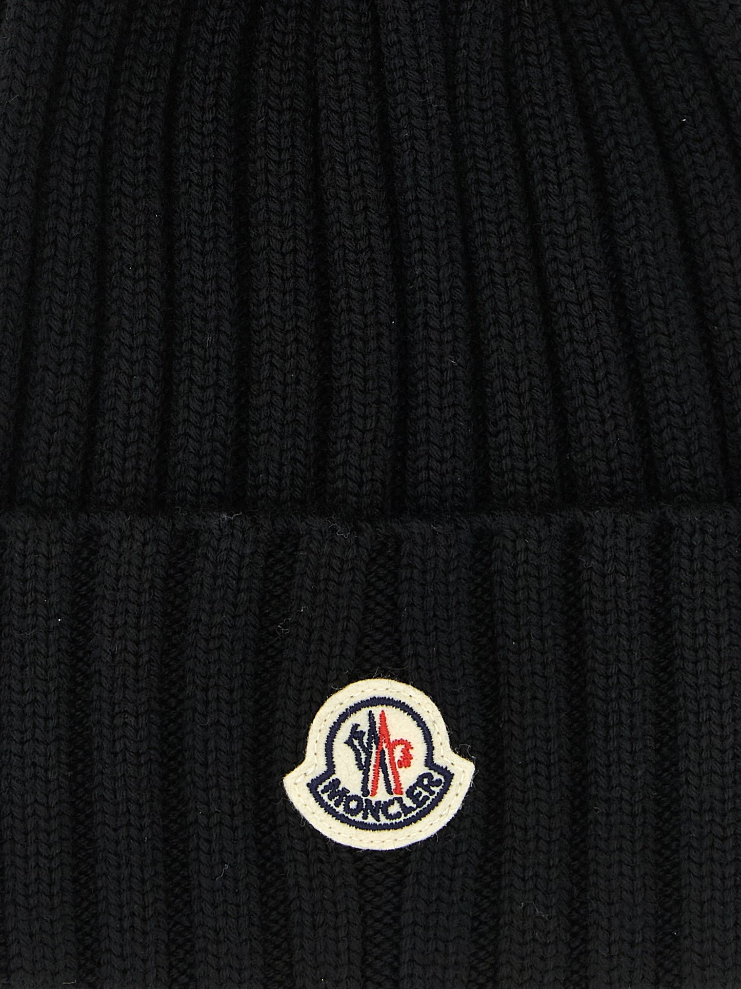 Moncler Women Pompon Wool Beanie MONCLER