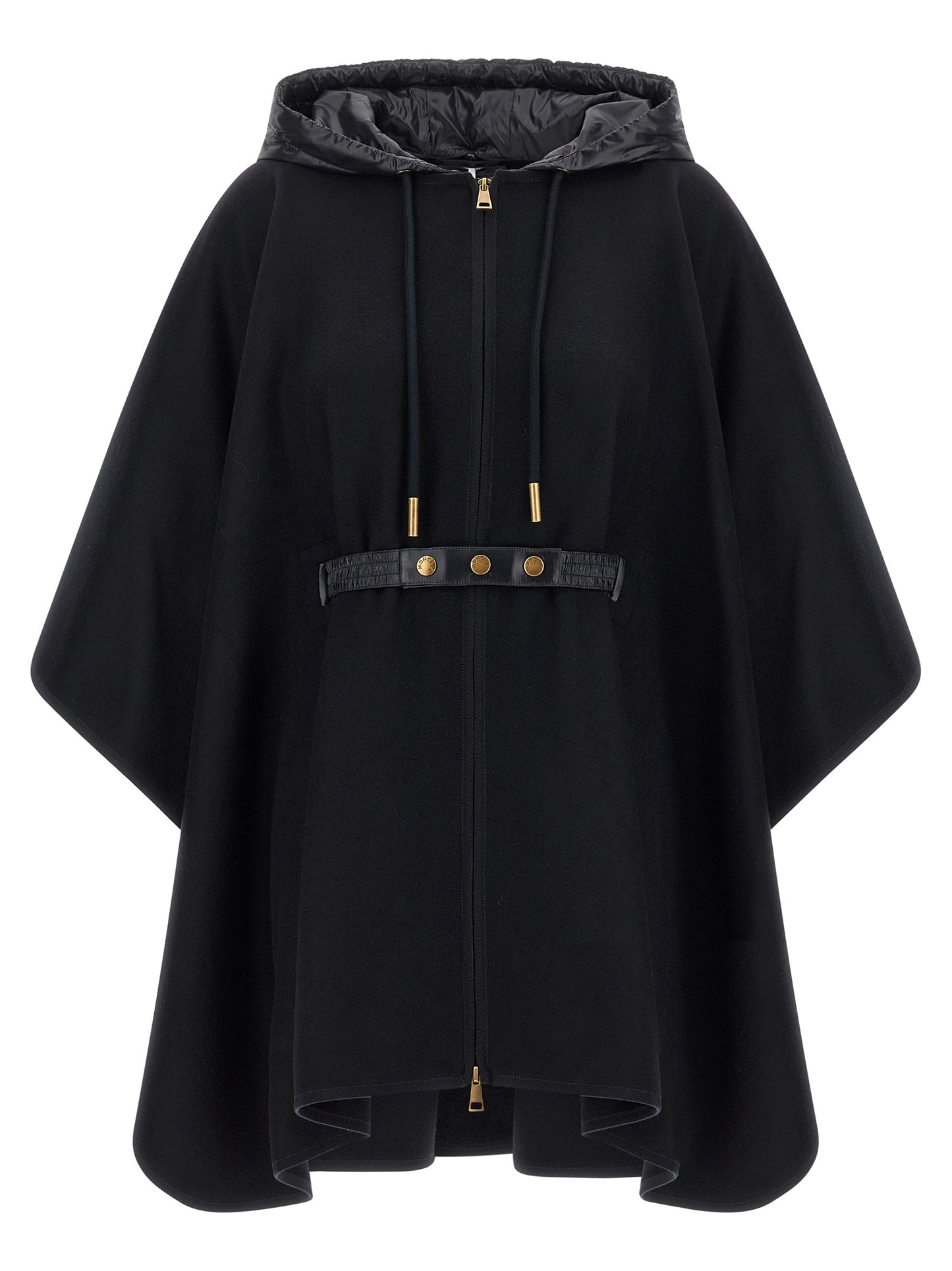Moncler Women Two-Material Cape MONCLER