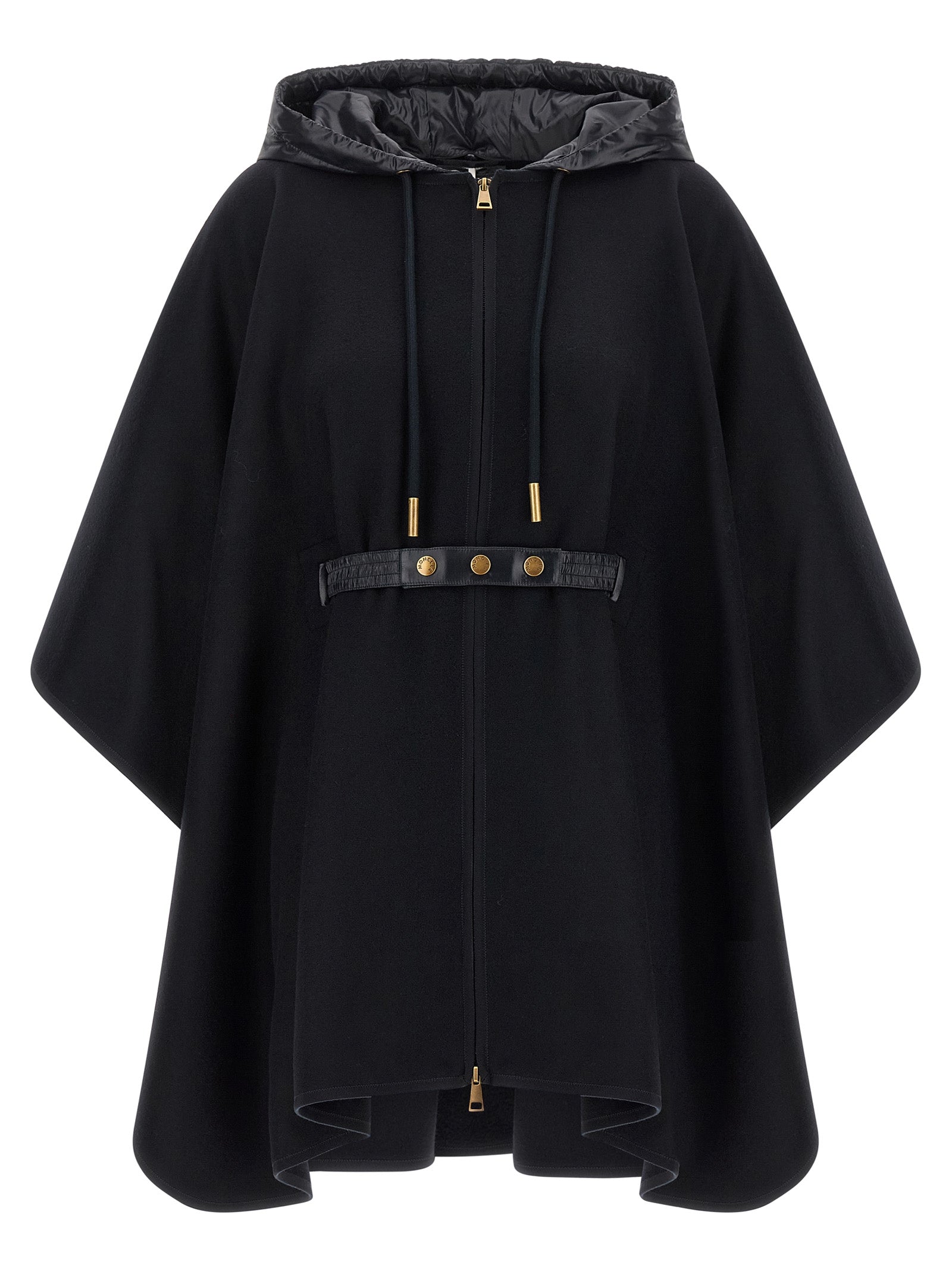 Moncler Women Two-Material Cape MONCLER