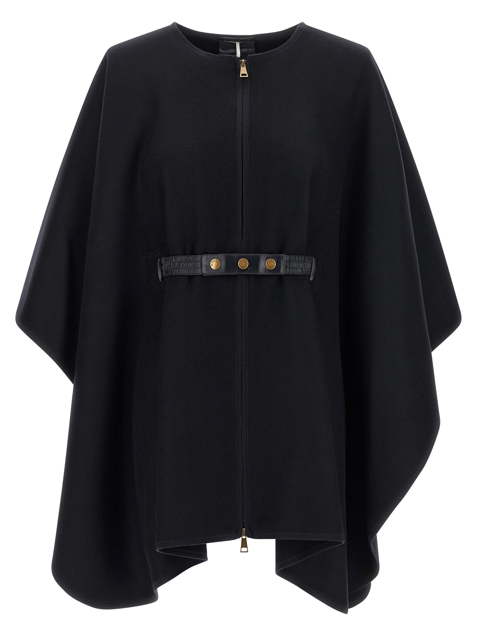 Moncler Women Two-Material Cape MONCLER