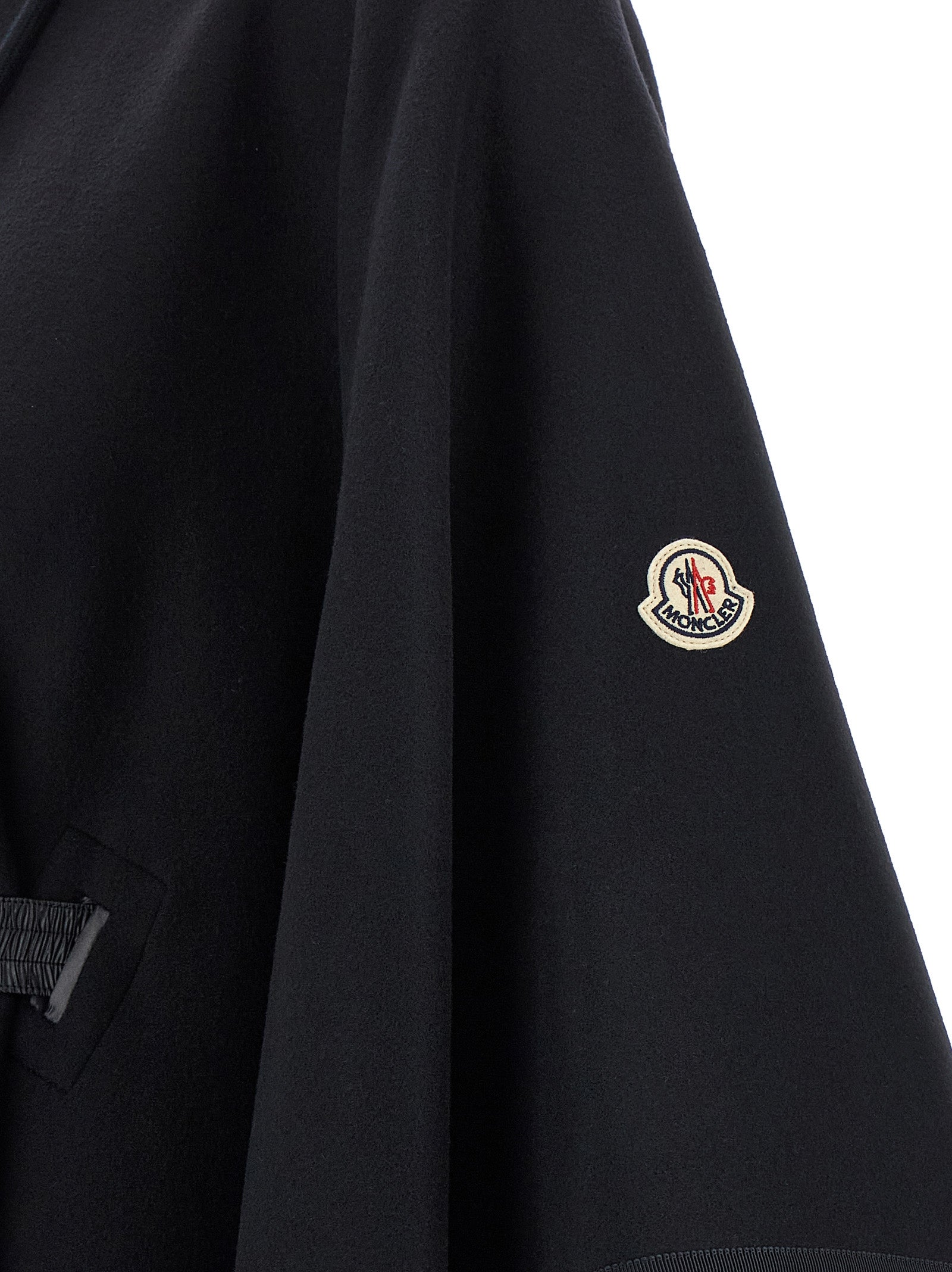 Moncler Women Two-Material Cape MONCLER