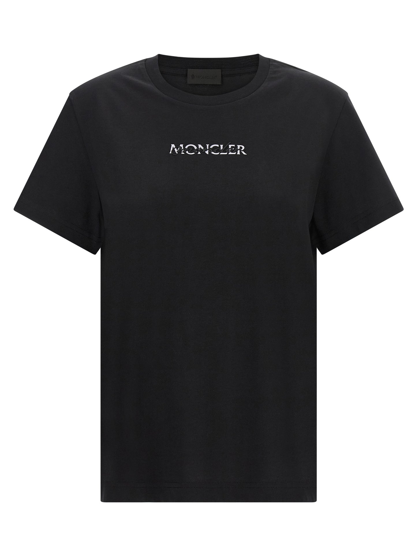 Moncler Women Logo Embroidery T-Shirt MONCLER