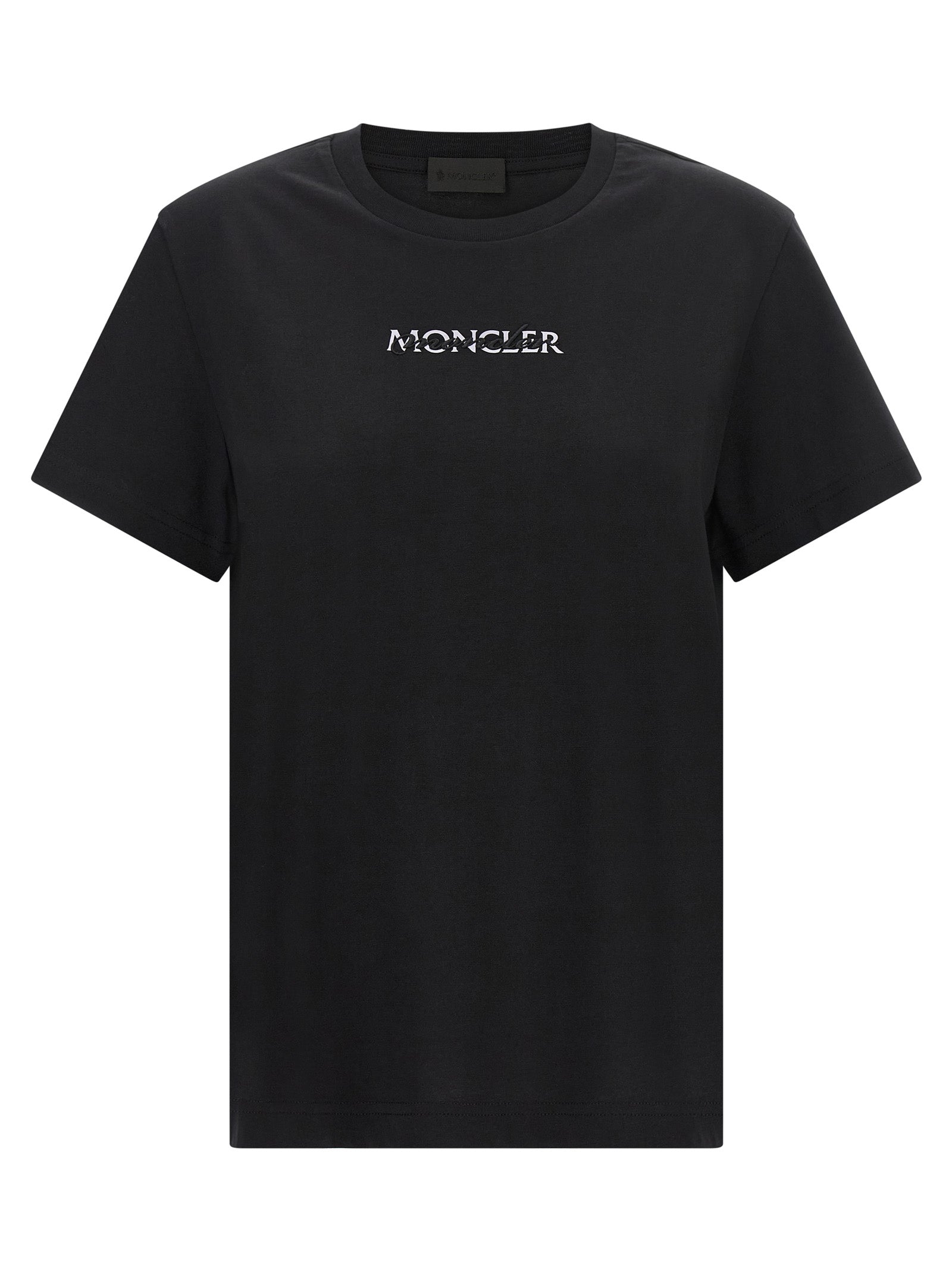 Moncler Women Logo Embroidery T-Shirt MONCLER