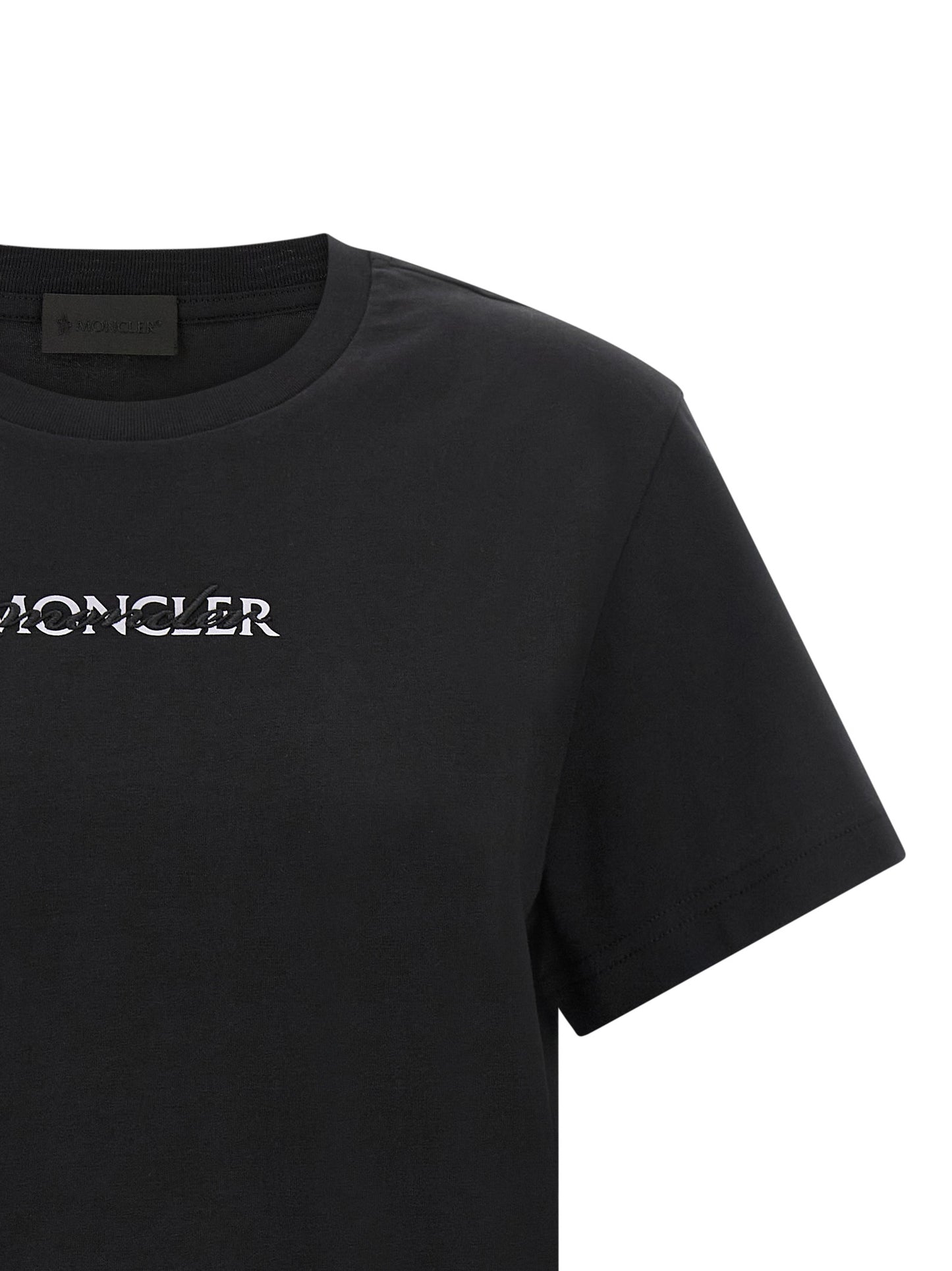 Moncler Women Logo Embroidery T-Shirt MONCLER