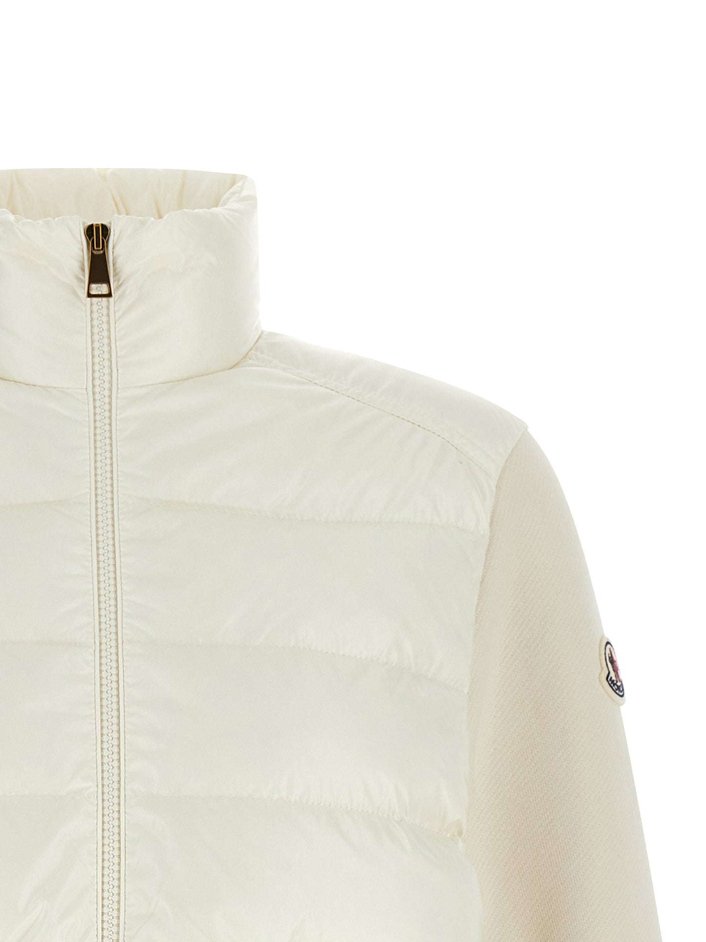 Moncler Women Two-Material Cardigan MONCLER