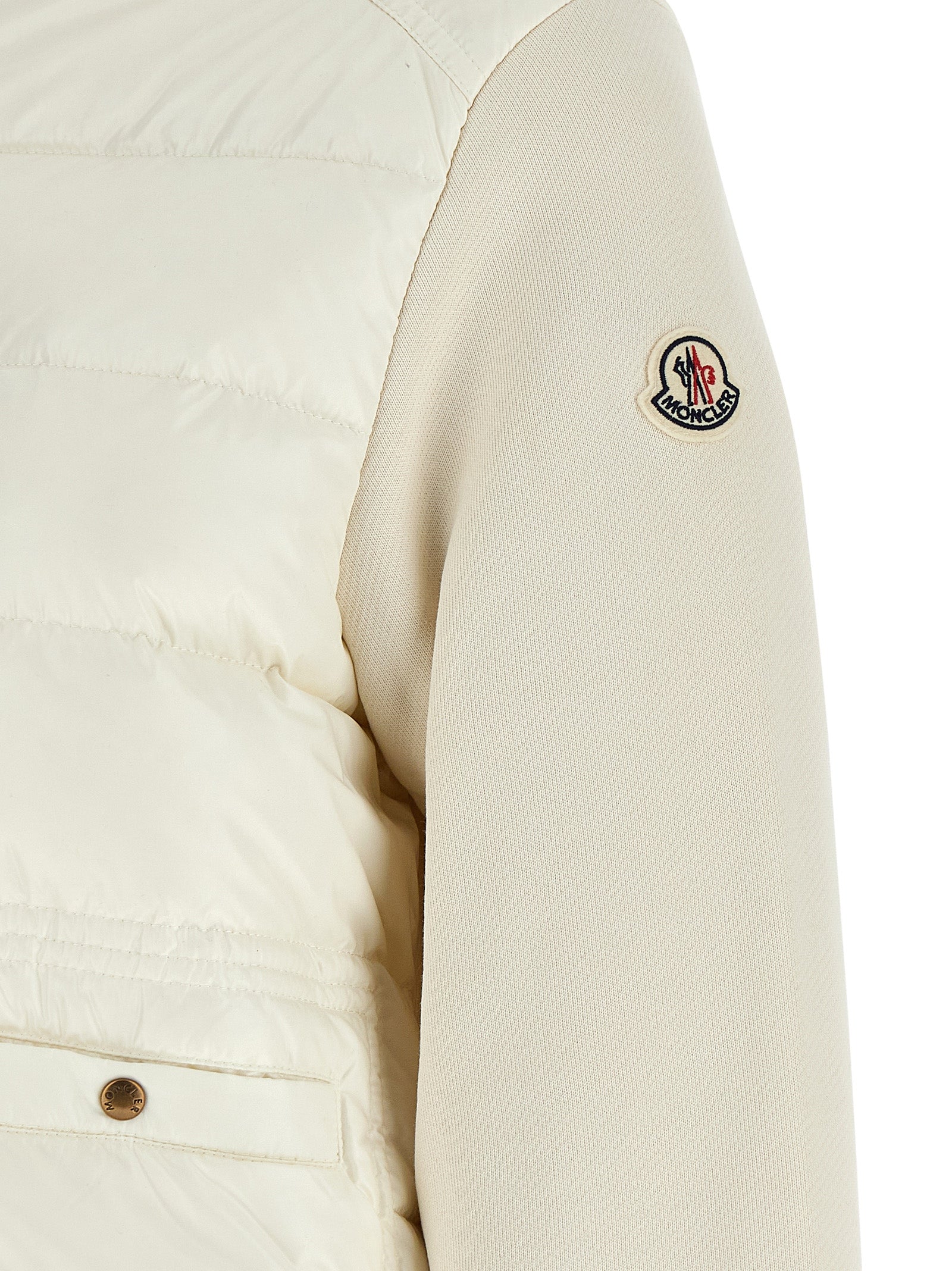 Moncler Women Two-Material Cardigan MONCLER