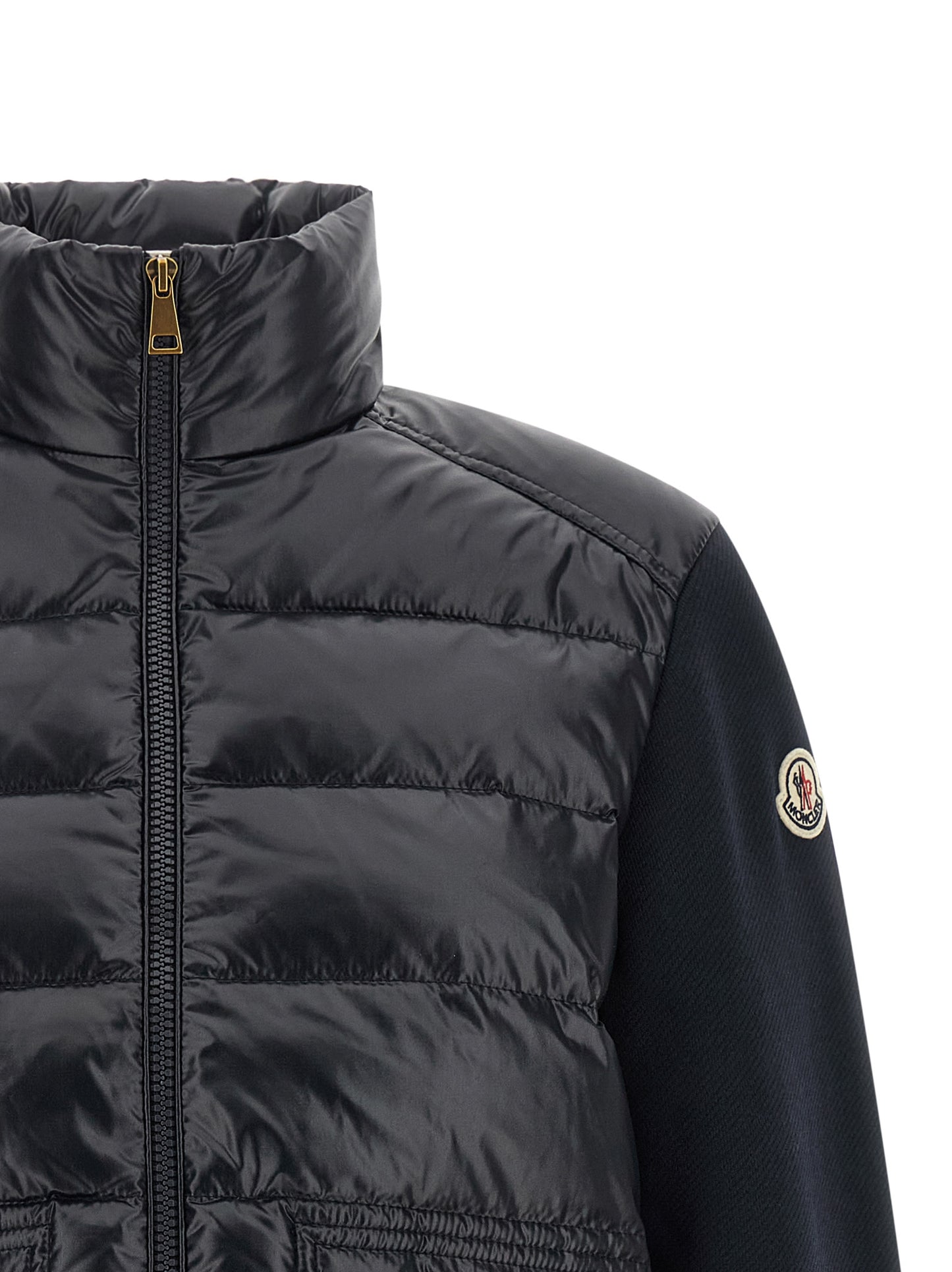 Moncler Women Two-Material Padded Cardigan MONCLER