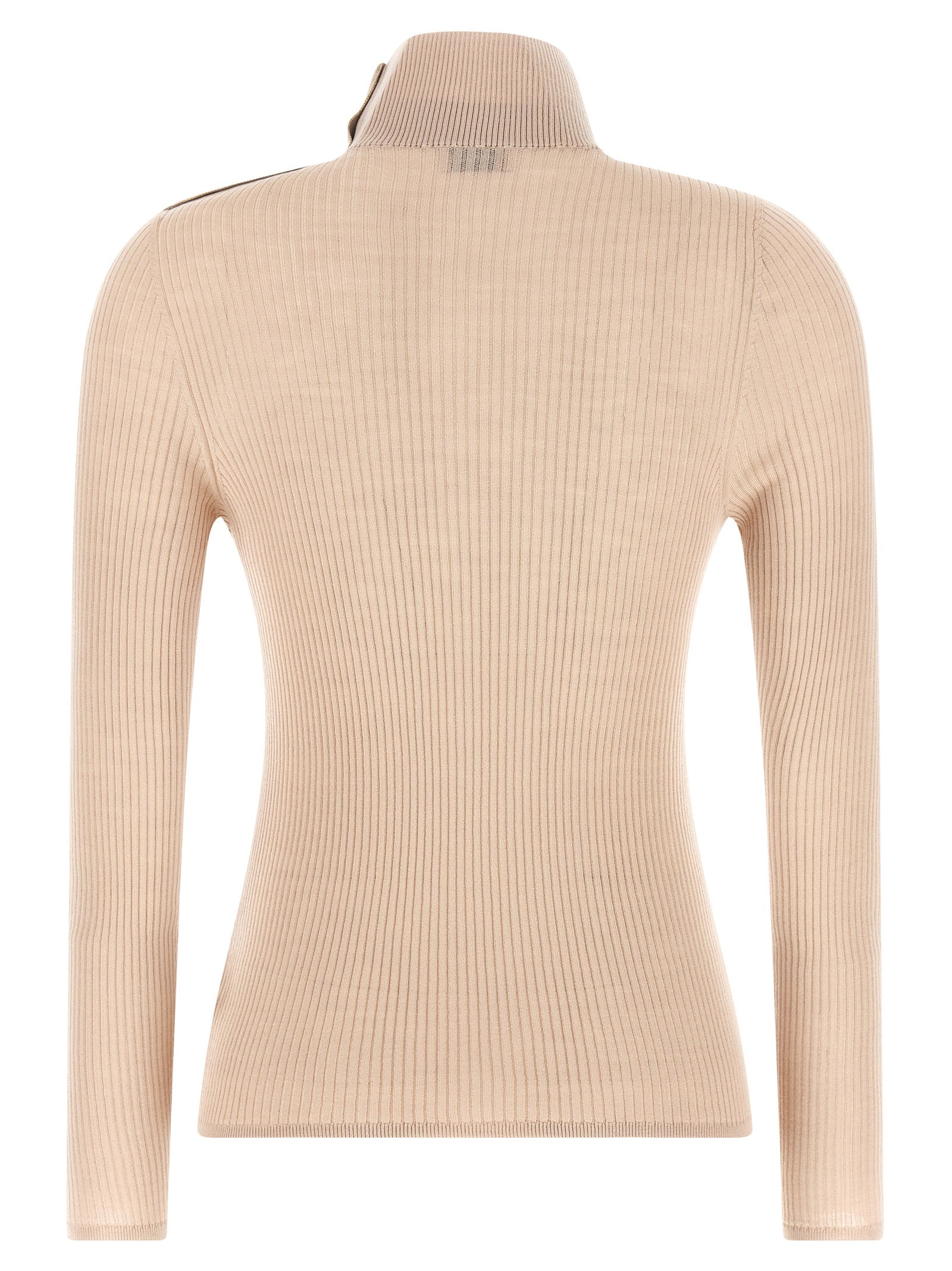Moncler Women Textured Wool Turtleneck Sweater MONCLER