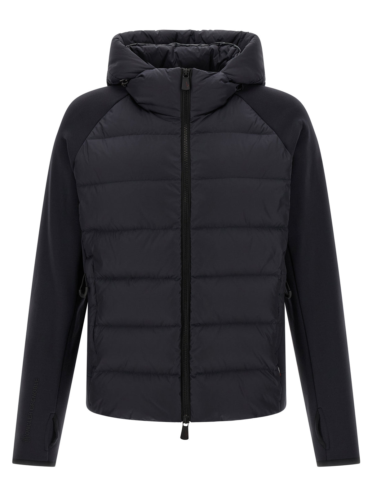 Moncler Grenoble Men Blue Padded Hoodie MONCLER GRENOBLE