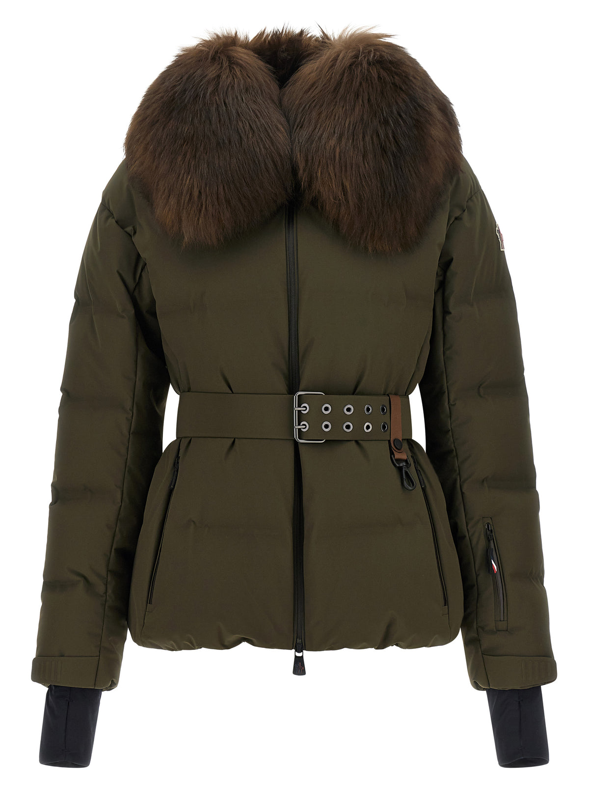 Moncler Grenoble Women Green 'Sioule' Ski Down Jacket MONCLER GRENOBLE
