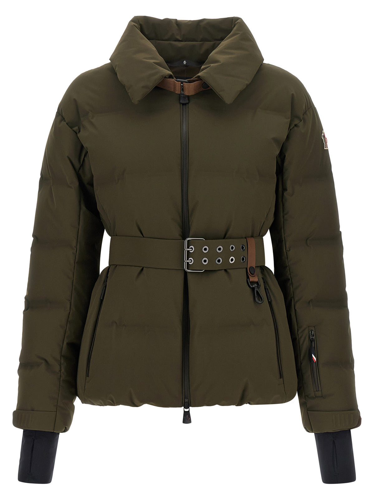 Moncler Grenoble Women Green 'Sioule' Ski Down Jacket MONCLER GRENOBLE