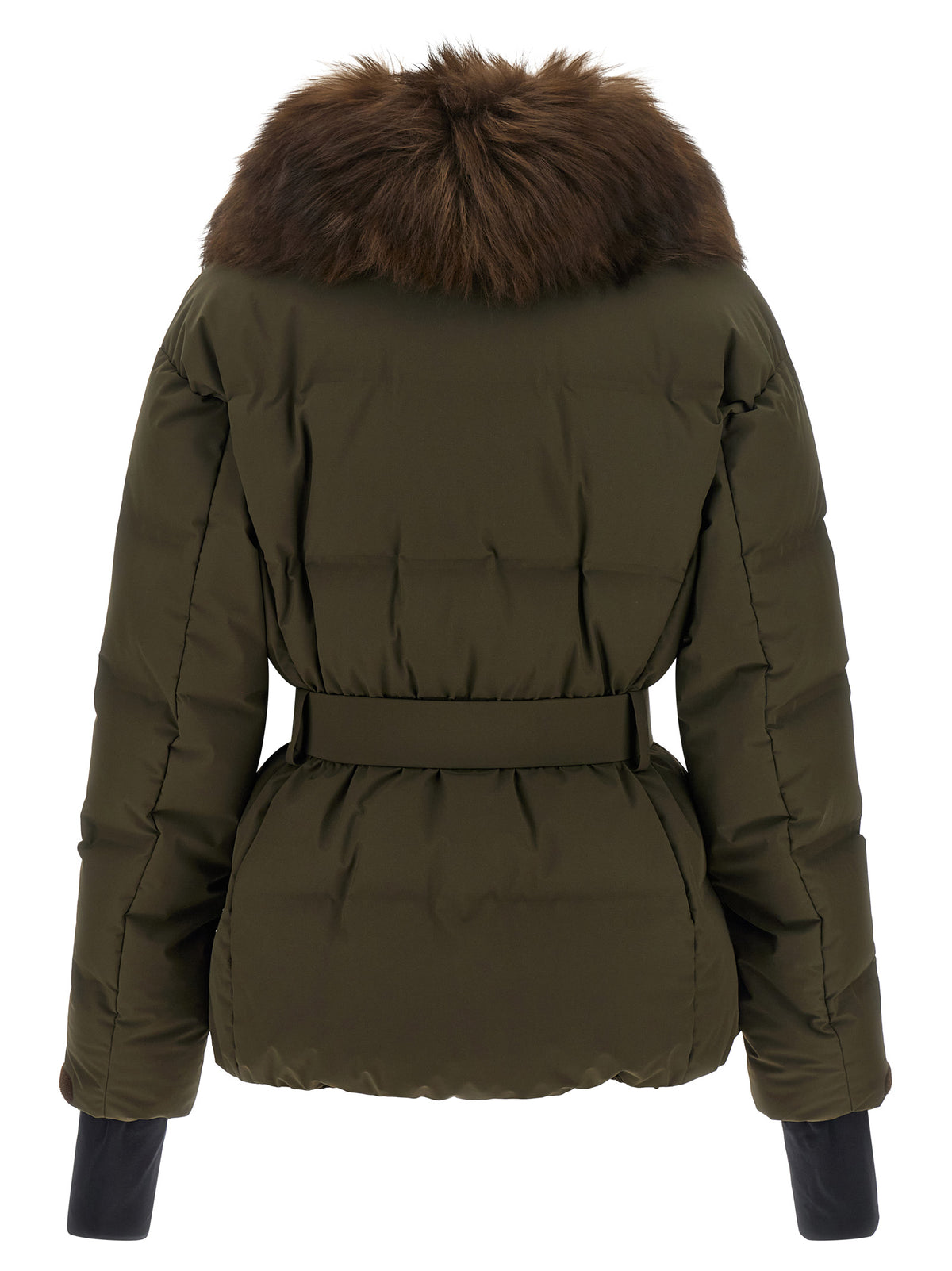 Moncler Grenoble Women Green 'Sioule' Ski Down Jacket MONCLER GRENOBLE