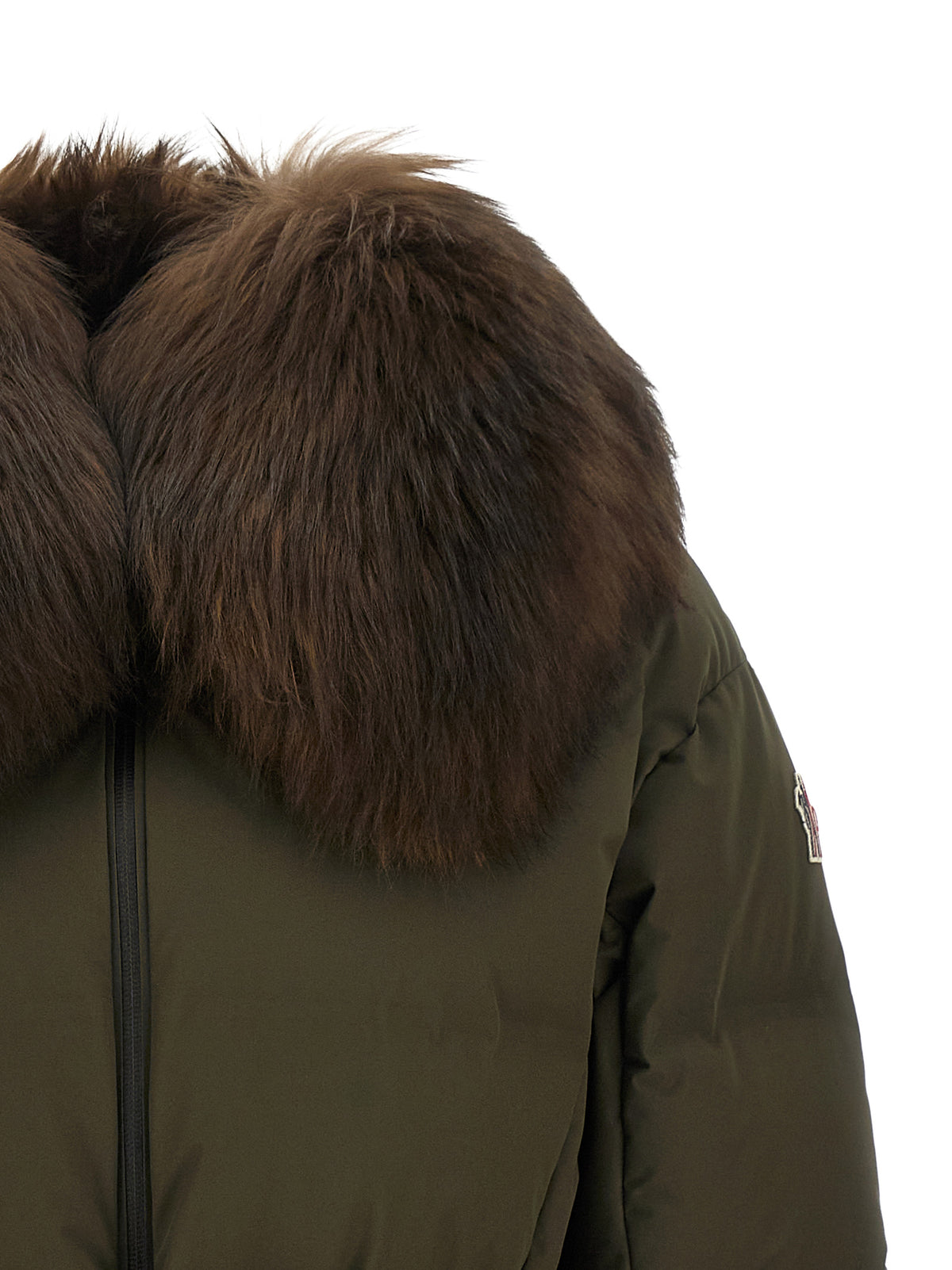 Moncler Grenoble Women Green 'Sioule' Ski Down Jacket MONCLER GRENOBLE