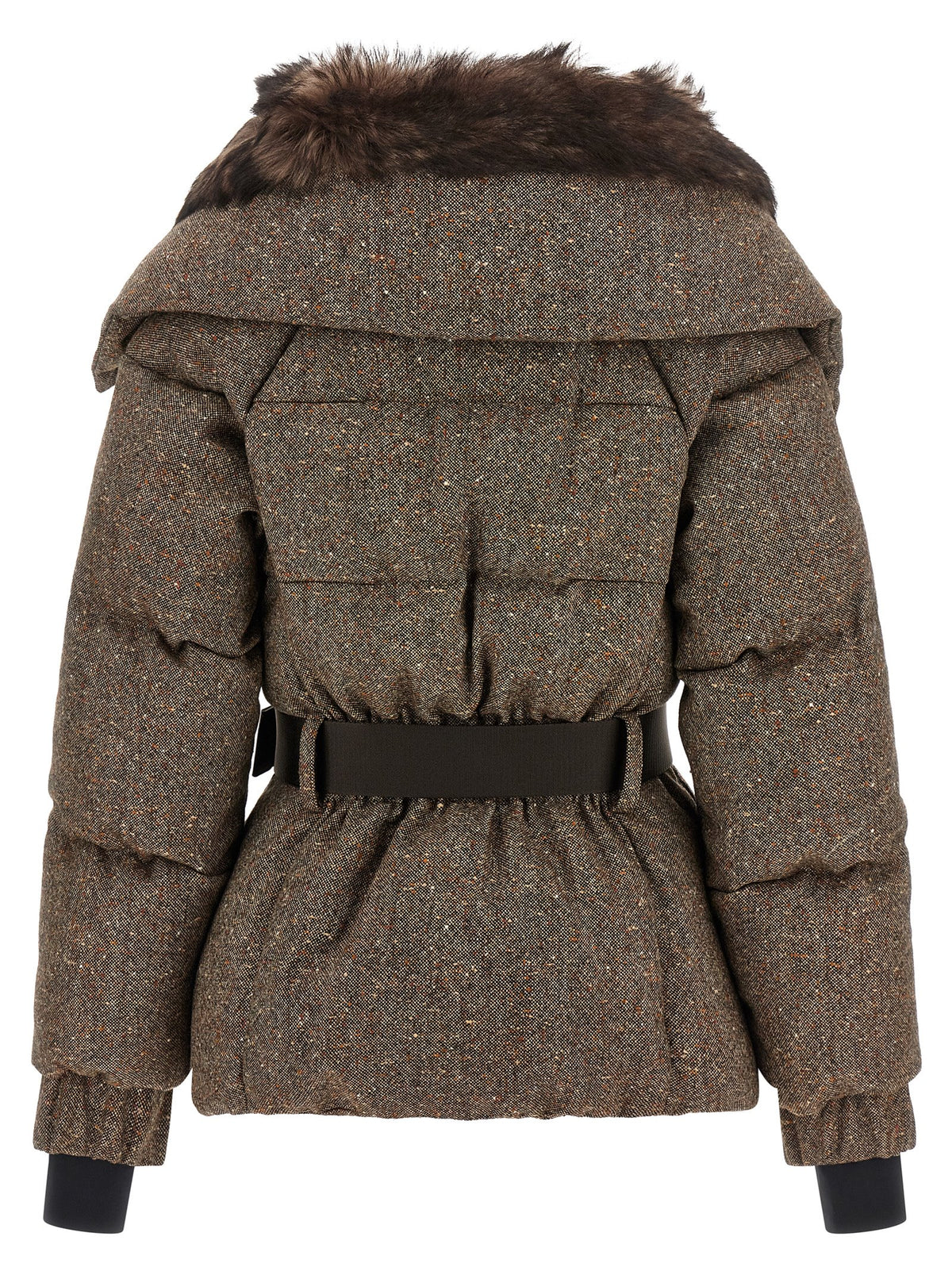 Moncler Grenoble Women 'Gelise' Brown Down Jacket MONCLER GRENOBLE