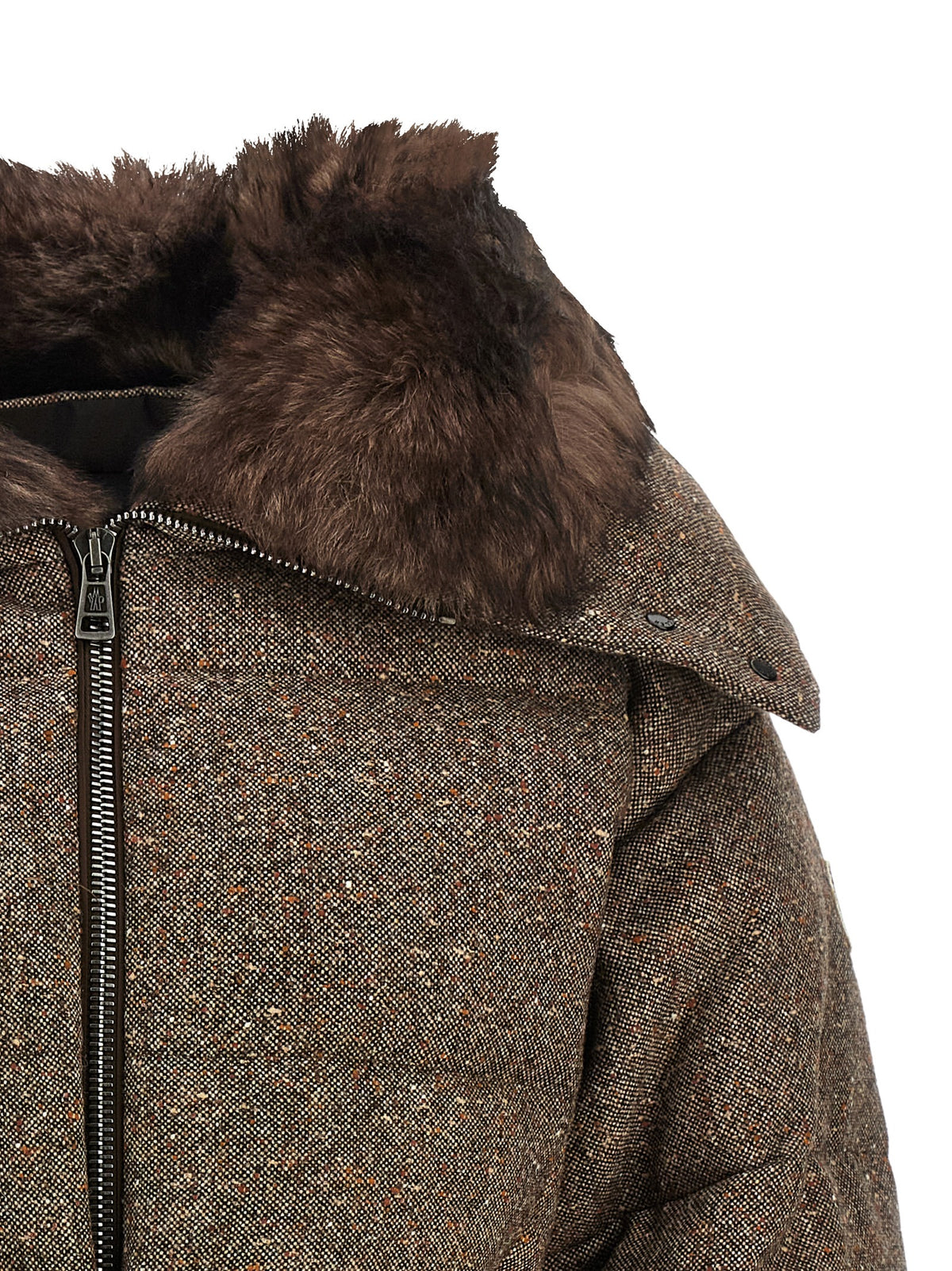 Moncler Grenoble Women 'Gelise' Brown Down Jacket MONCLER GRENOBLE