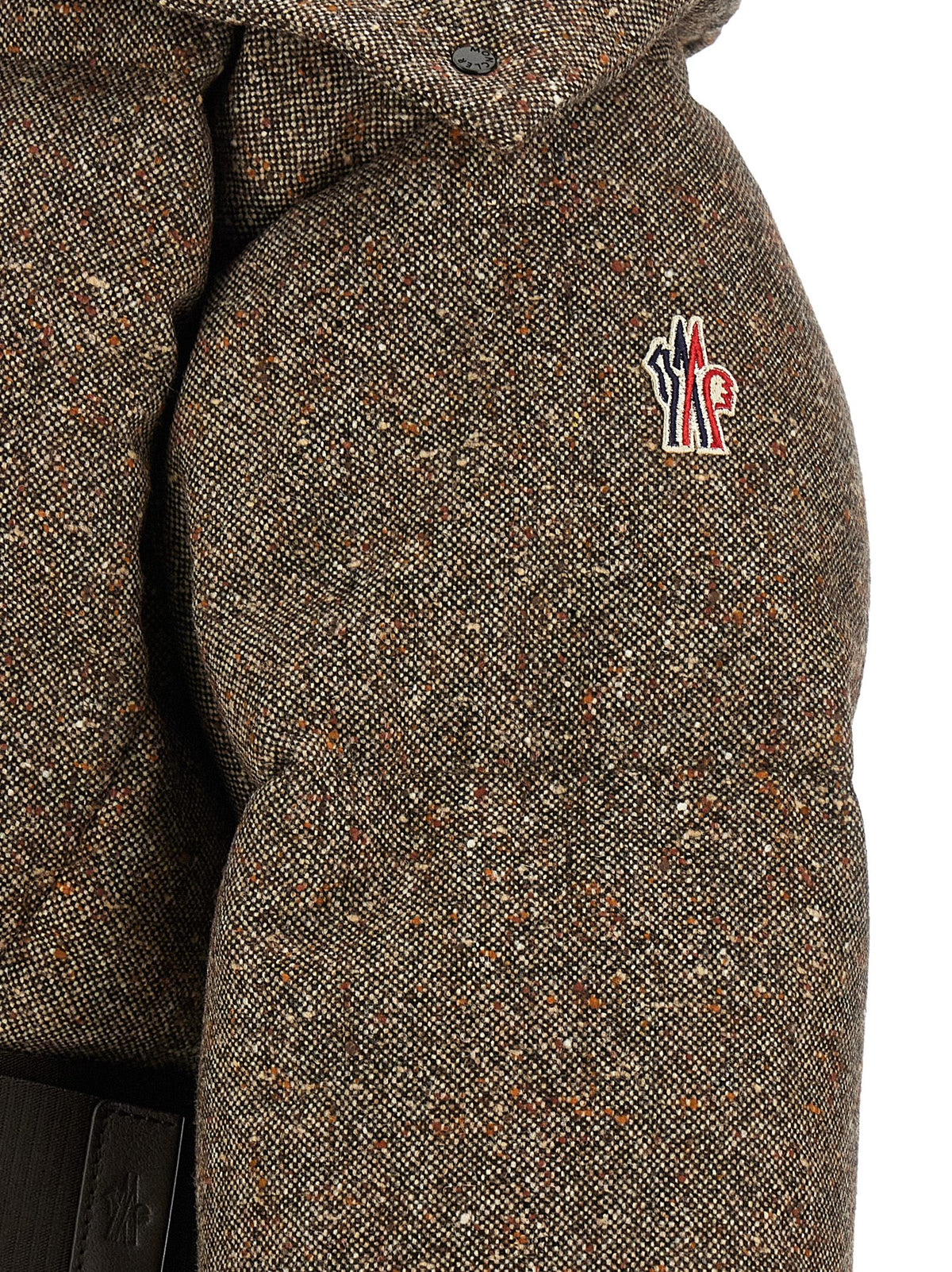 Moncler Grenoble Women 'Gelise' Brown Down Jacket MONCLER GRENOBLE